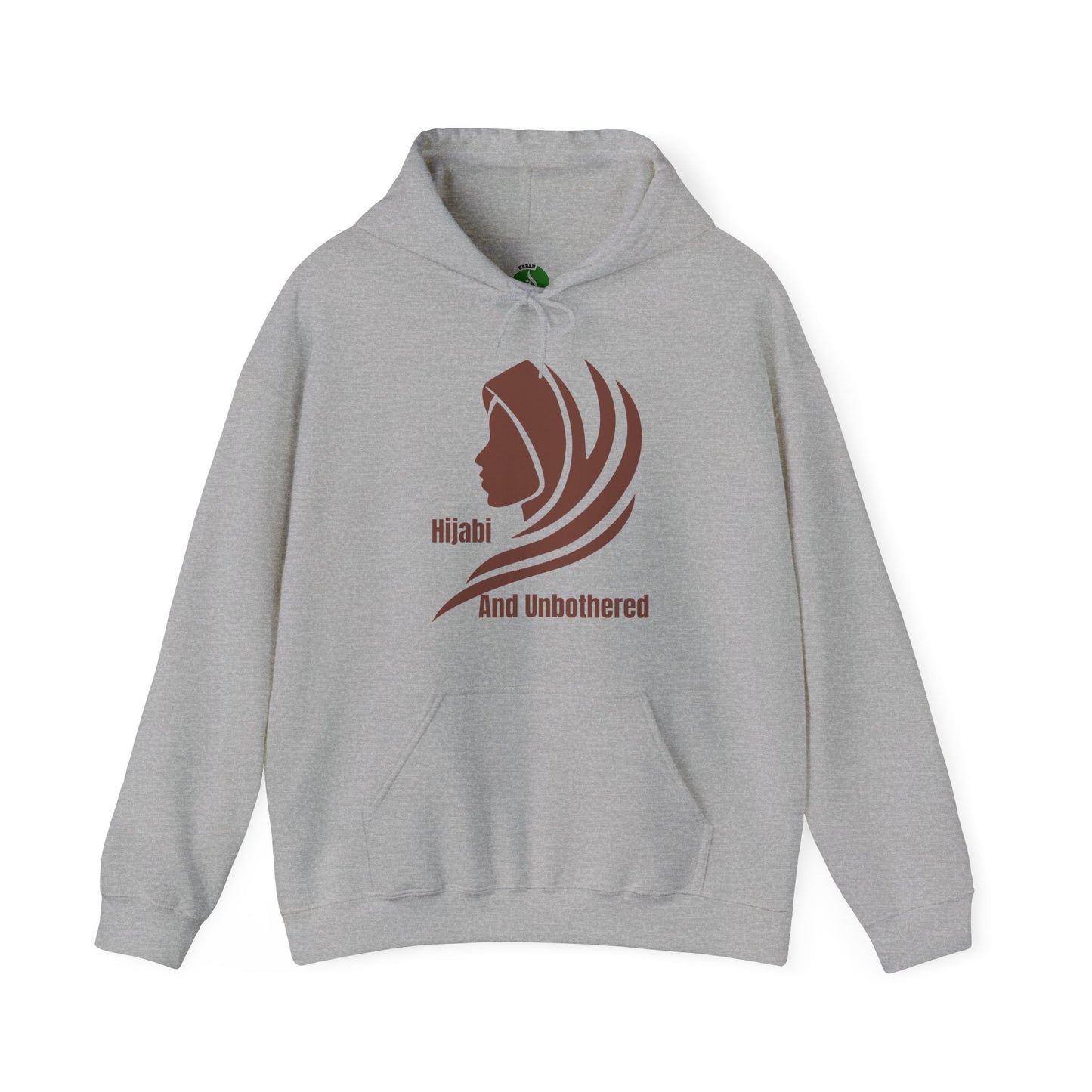 Hijabi and Unbothered Unisex Hoodie – Celebrate Identity, Empowerment & Style Women Hijab Fashion Hoodie