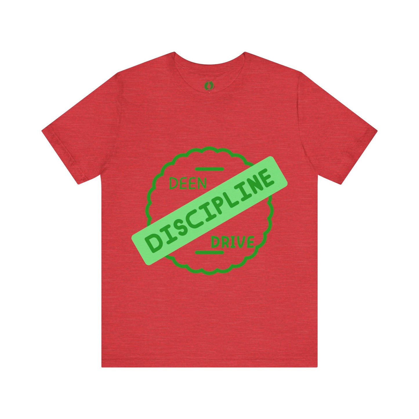 Motivational Discipline Tee - Unisex Jersey Short Sleeve Shirt Muslim Youth Fashion T Shirt