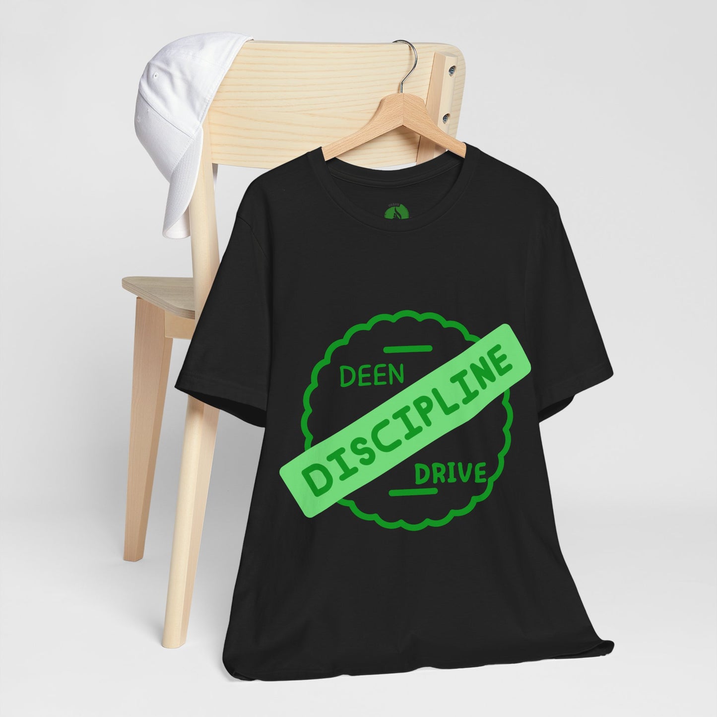 Motivational Discipline Tee - Unisex Jersey Short Sleeve Shirt Muslim Youth Fashion T Shirt