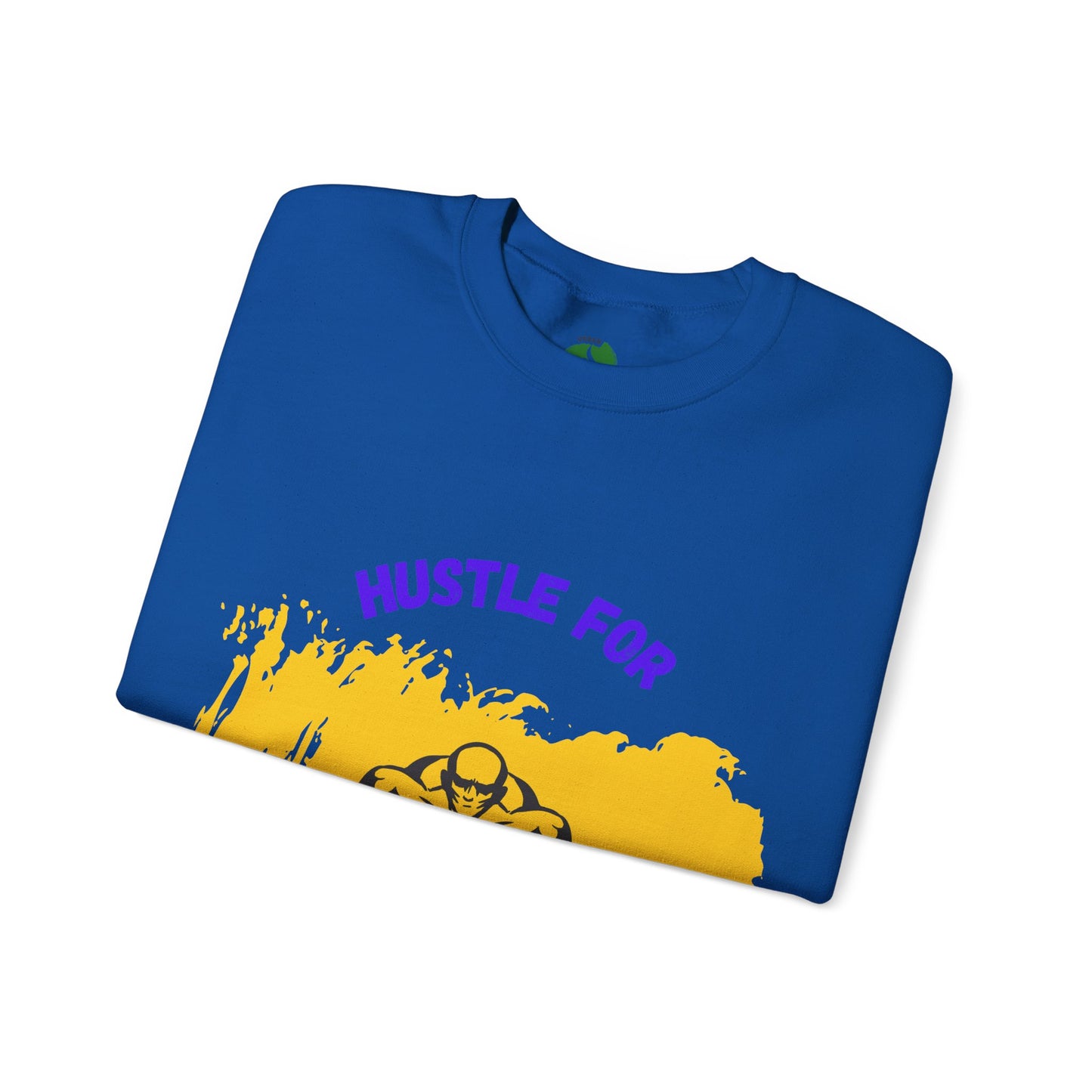 Hustle for That Muscle Crewneck Sweatshirt Gym Clothing Sweat Shirt