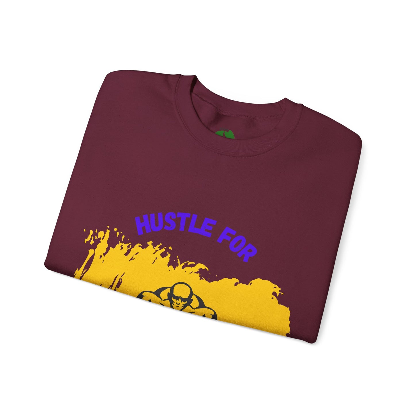 Hustle for That Muscle Crewneck Sweatshirt Gym Clothing Sweat Shirt