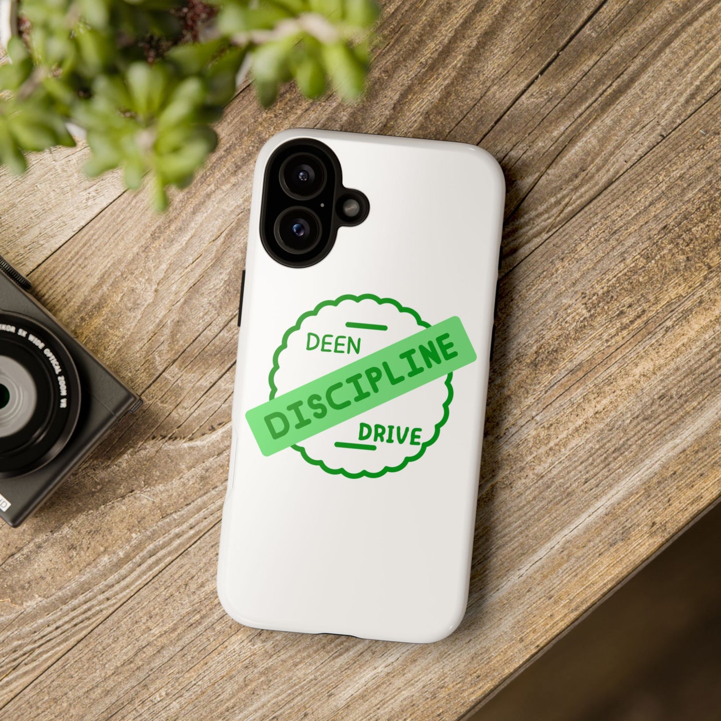Motivational Phone Case - 'Discipline' Design Muslim Youth Accessories