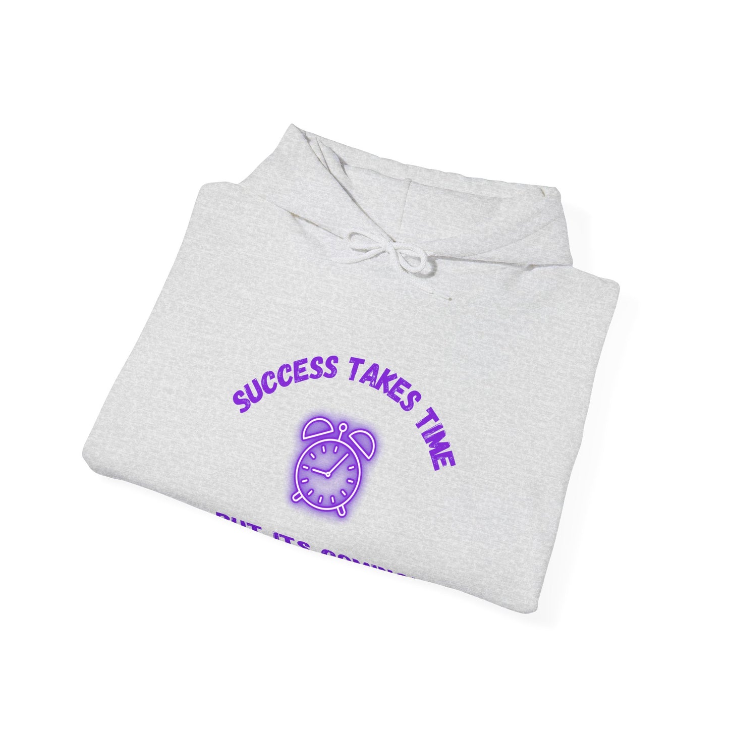 Success Takes Time Hoodie - Motivational Clothing Hoodie Unisex Heavy Blend™ Sweatshirt