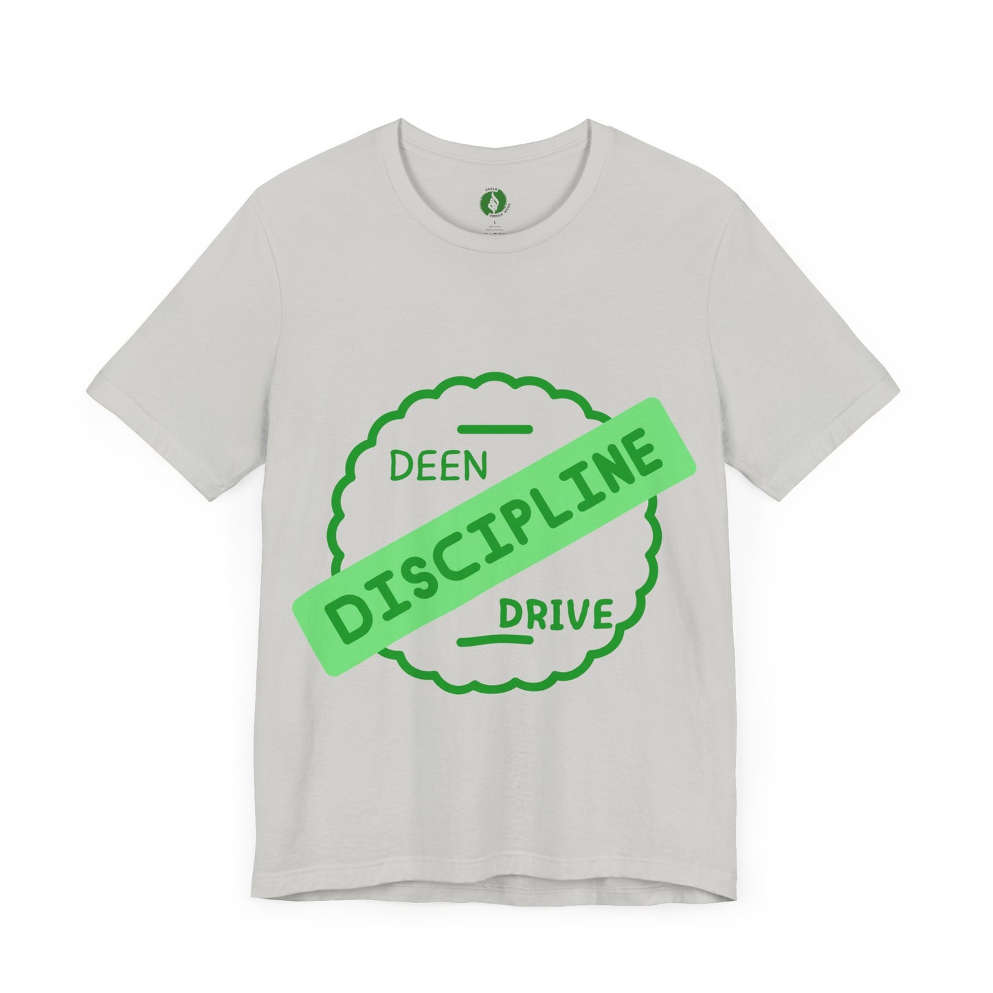 Motivational Discipline Tee - Unisex Jersey Short Sleeve Shirt Muslim Youth Fashion T Shirt