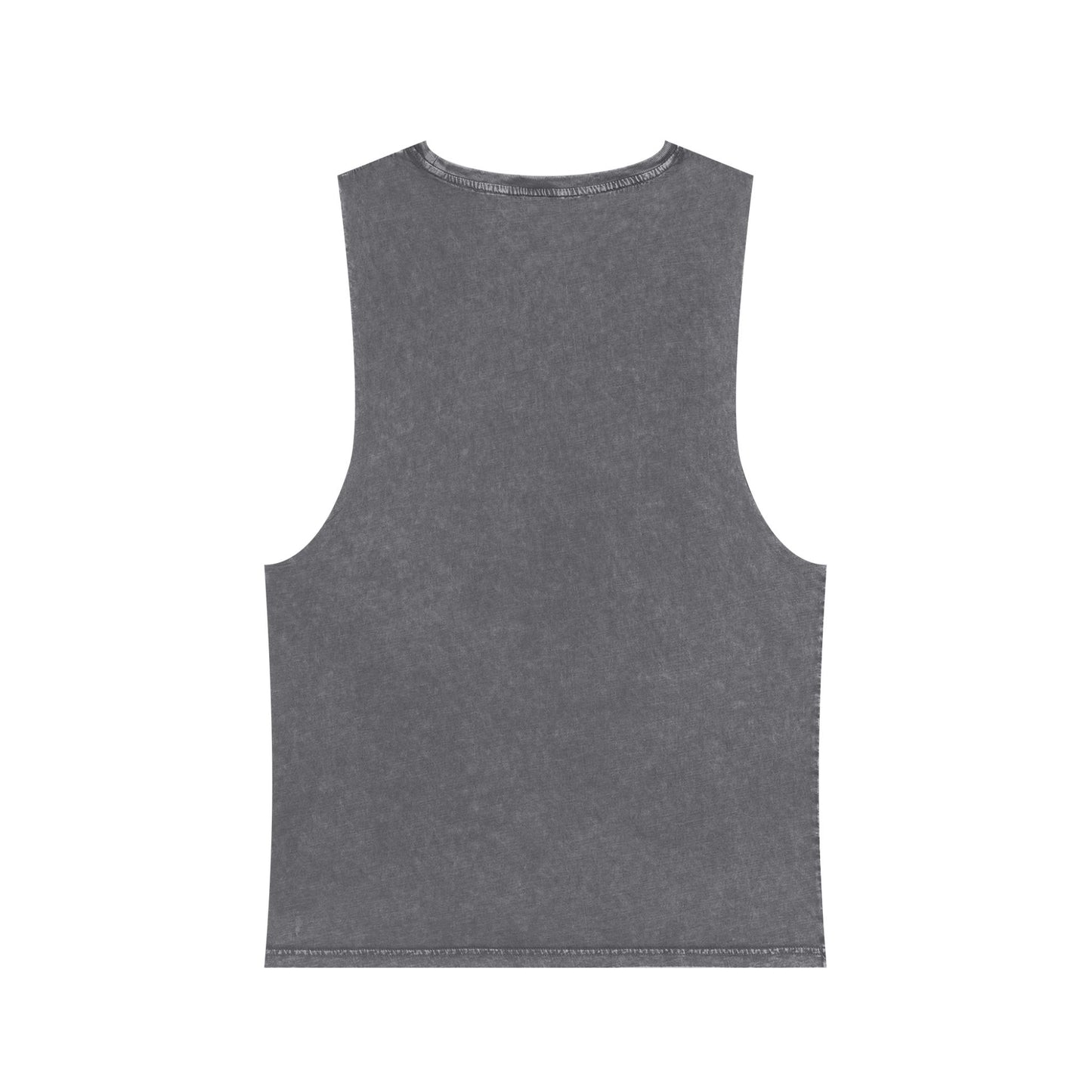Unisex Stonewash Tank Top with 'Go Hard or Go Home' Design - Casual Wear for Summer and Fitness Lovers Islamic Clothing