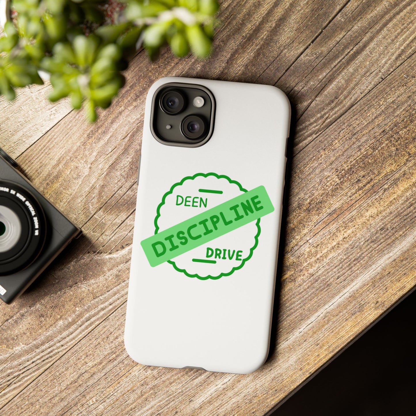 Motivational Phone Case - 'Discipline' Design Muslim Youth Accessories