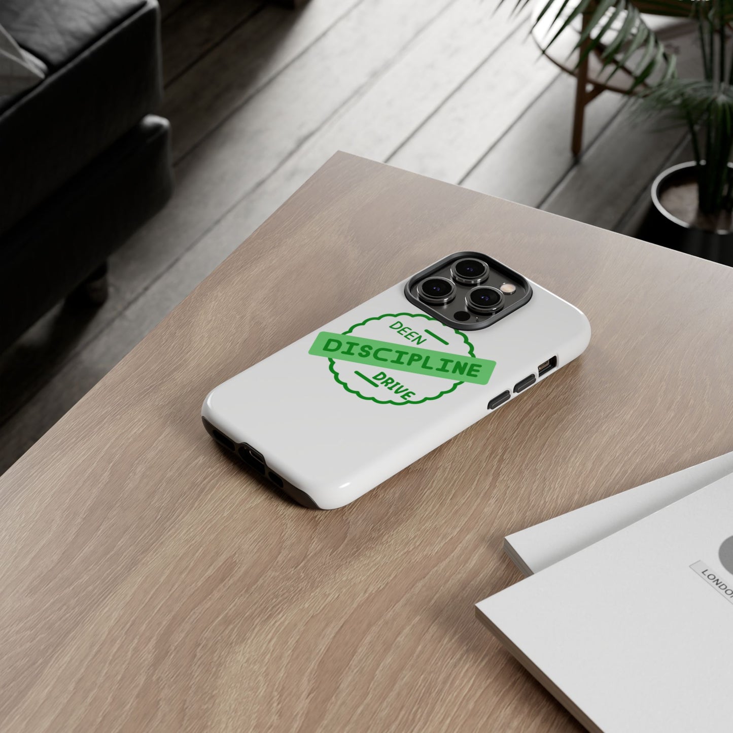 Motivational Phone Case - 'Discipline' Design Muslim Youth Accessories