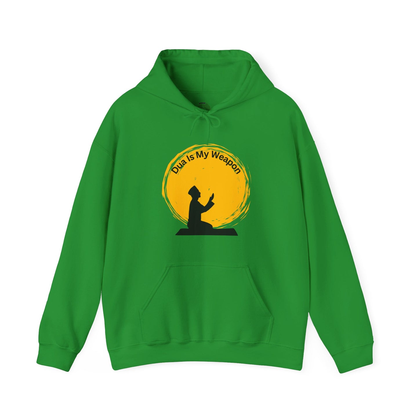 Inspirational Prayer Hoodie - "Dua Is My Weapon" - Unisex Heavy Blend™ Muslim Clothing
