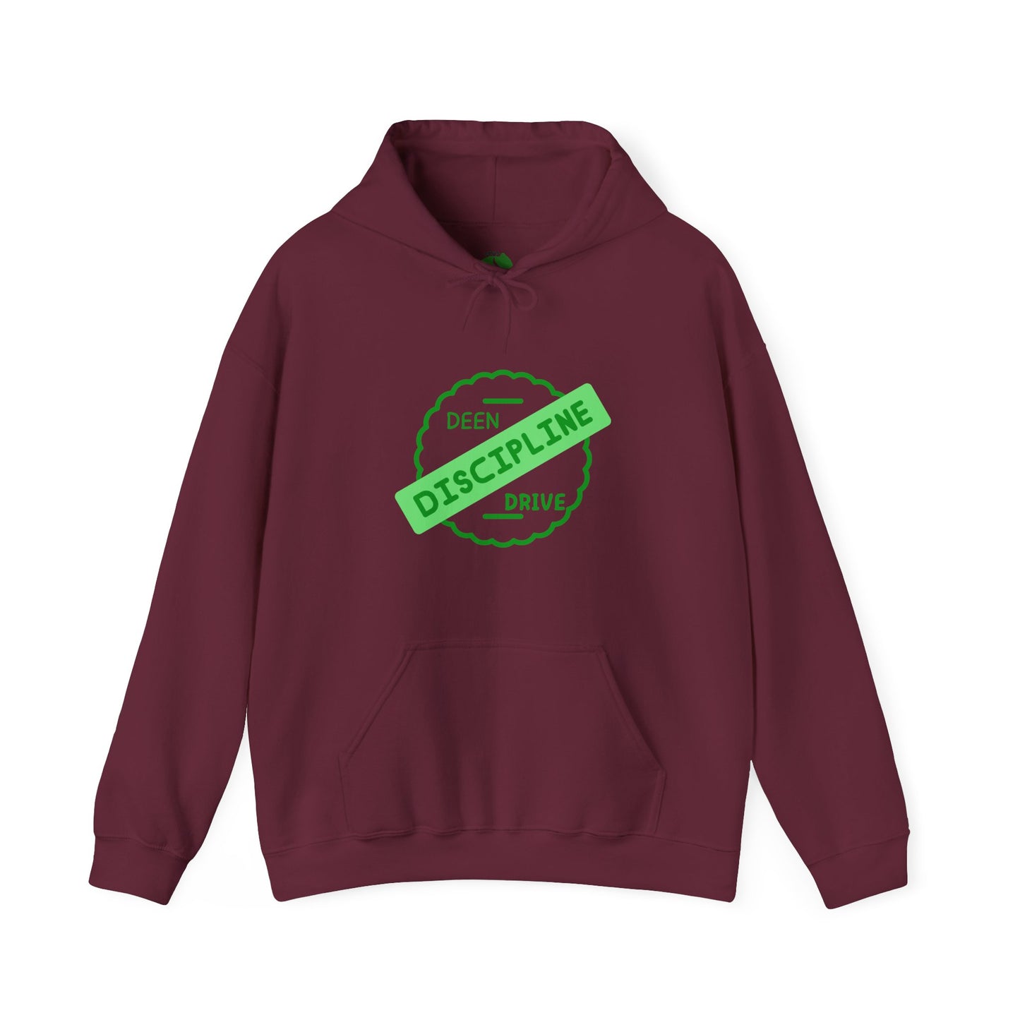 Motivational Unisex Hoodie – "Discipline Drive" Muslim Youth Fashion Hoodie