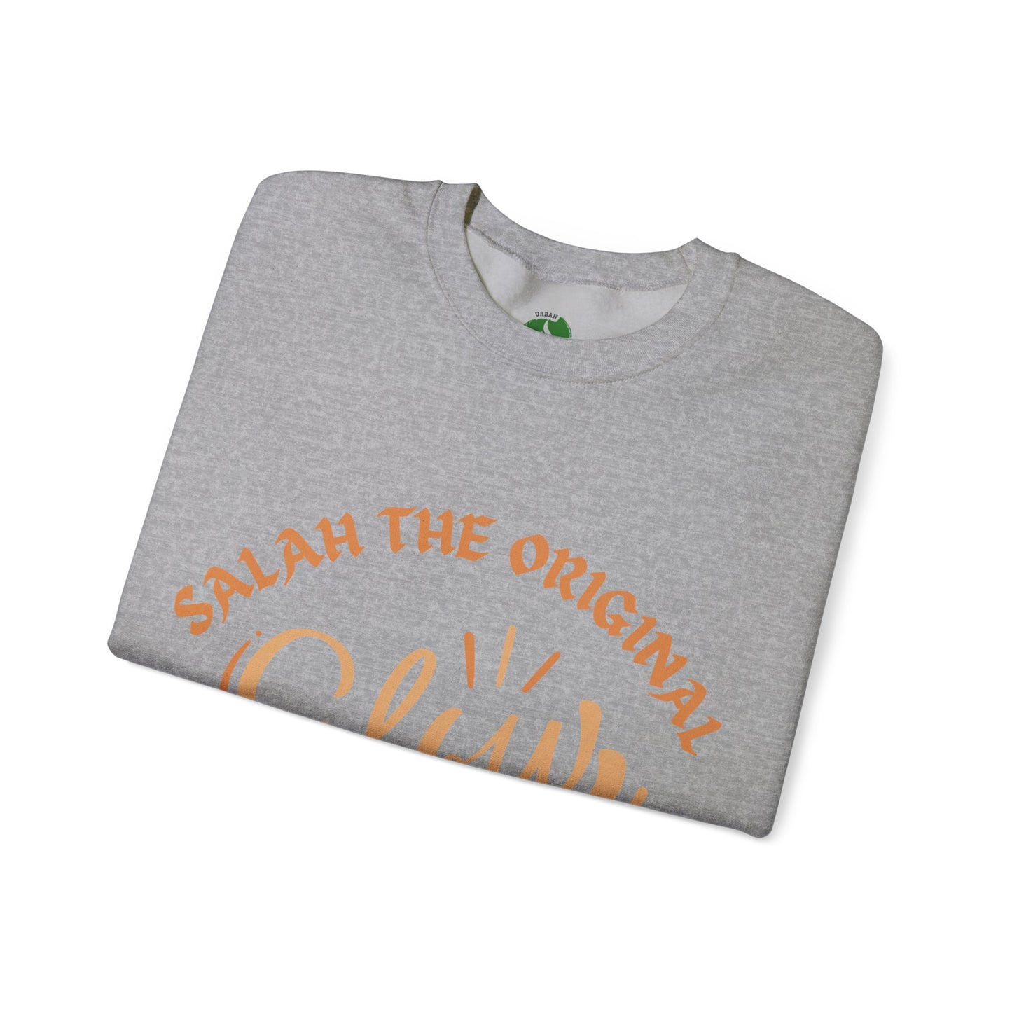Salah Glow Up Crewneck Sweatshirt - Unisex Heavy Blend™ Muslim Fashion Sweat Shirt