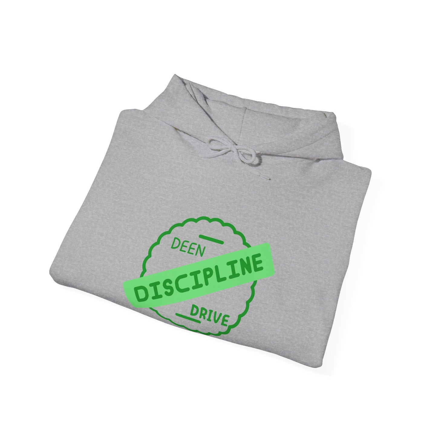 Motivational Unisex Hoodie – "Discipline Drive" Muslim Youth Fashion Hoodie