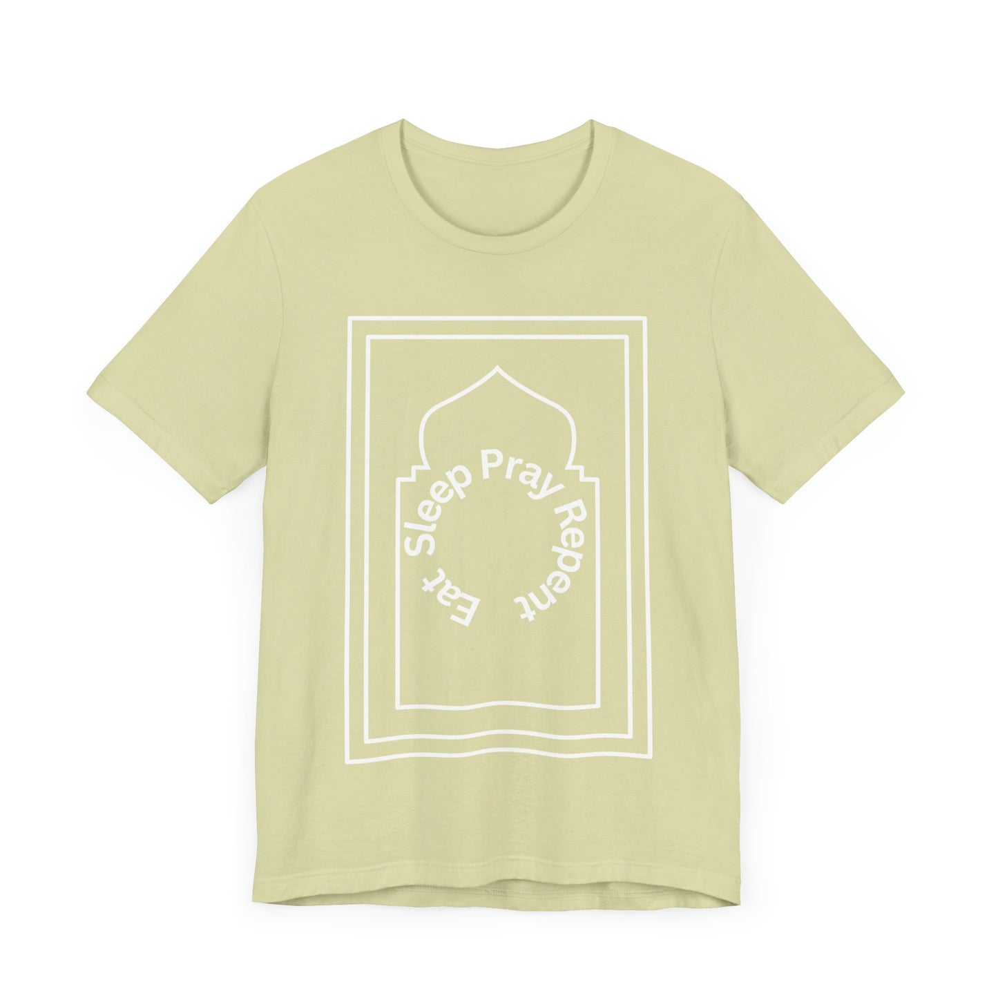 Inspirational Unisex Tee - 'Sleep Pray Repeat' Islamic Clothing