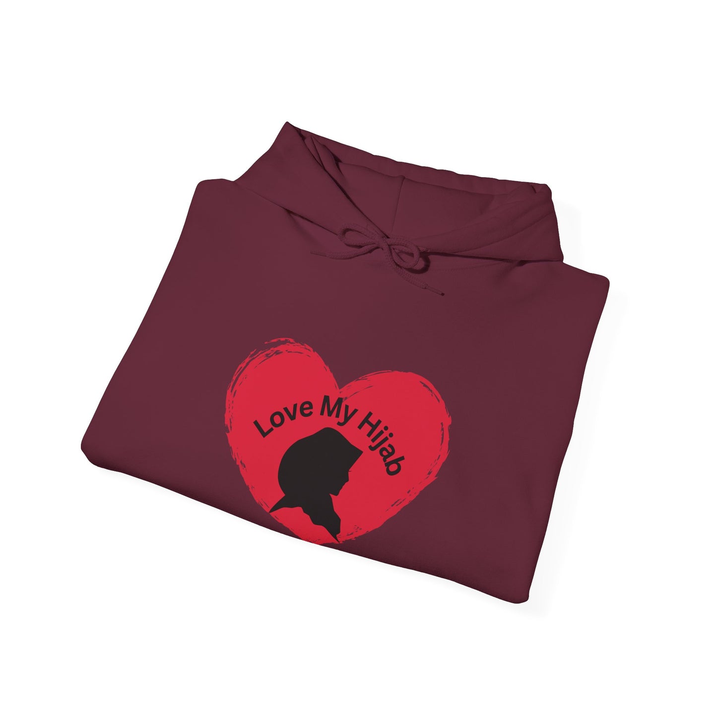 Love My Hair Unisex Heavy Blend Hoodie – Perfect for Celebrating Self-Love and Confidence Muslim women clothing