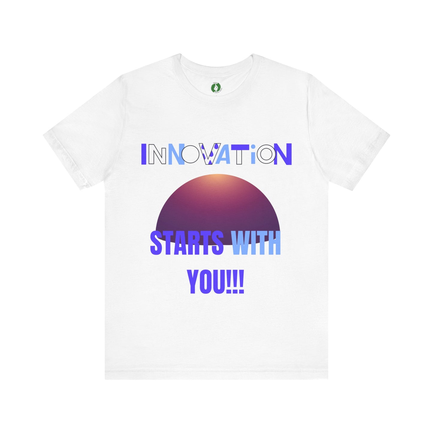 Inspirational Innovation Tee for Creative Minds Gym Clothing T Shirt