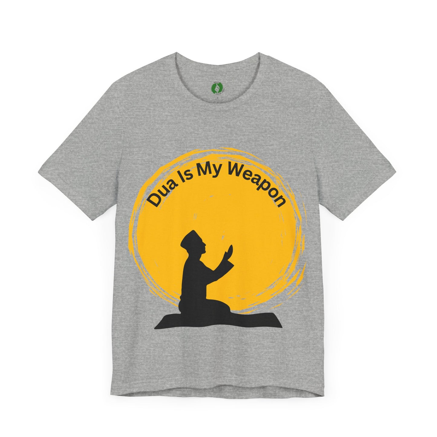 Dua Is My Weapon Unisex Jersey Tee - Inspirational Faith Shirt Muslim Clothing