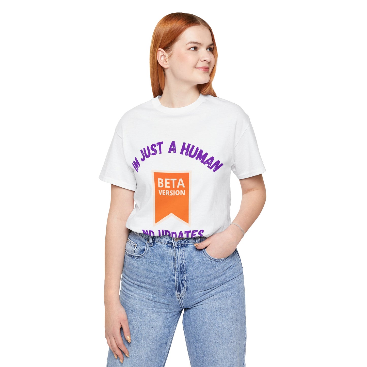 Humorous Beta Version T-Shirt for Casual Wear Humour Clothing T Shirt