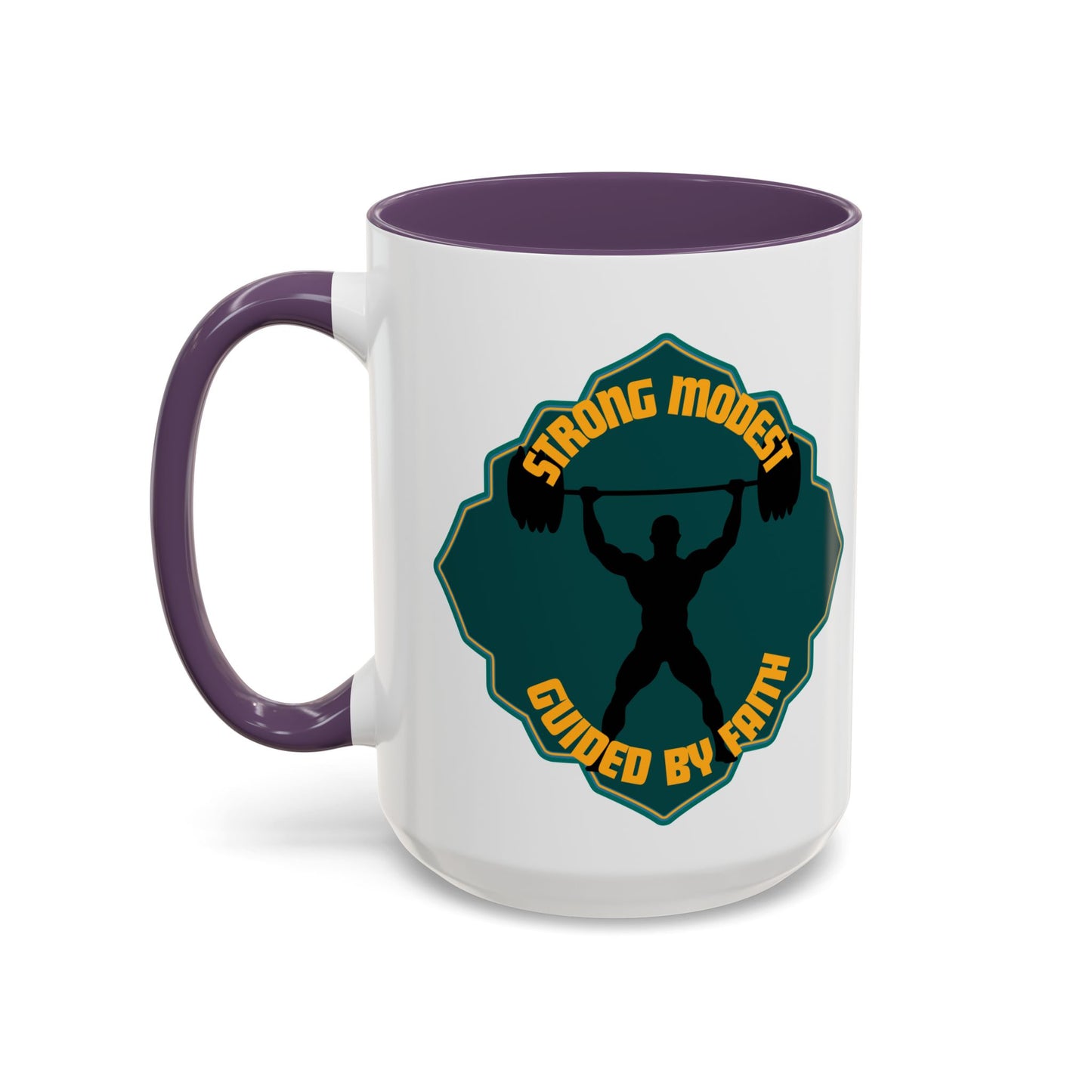 Strong & Modest Coffee Mug - 11oz & 15oz | Motivational Gift for Fitness Enthusiasts Islamic Accessories