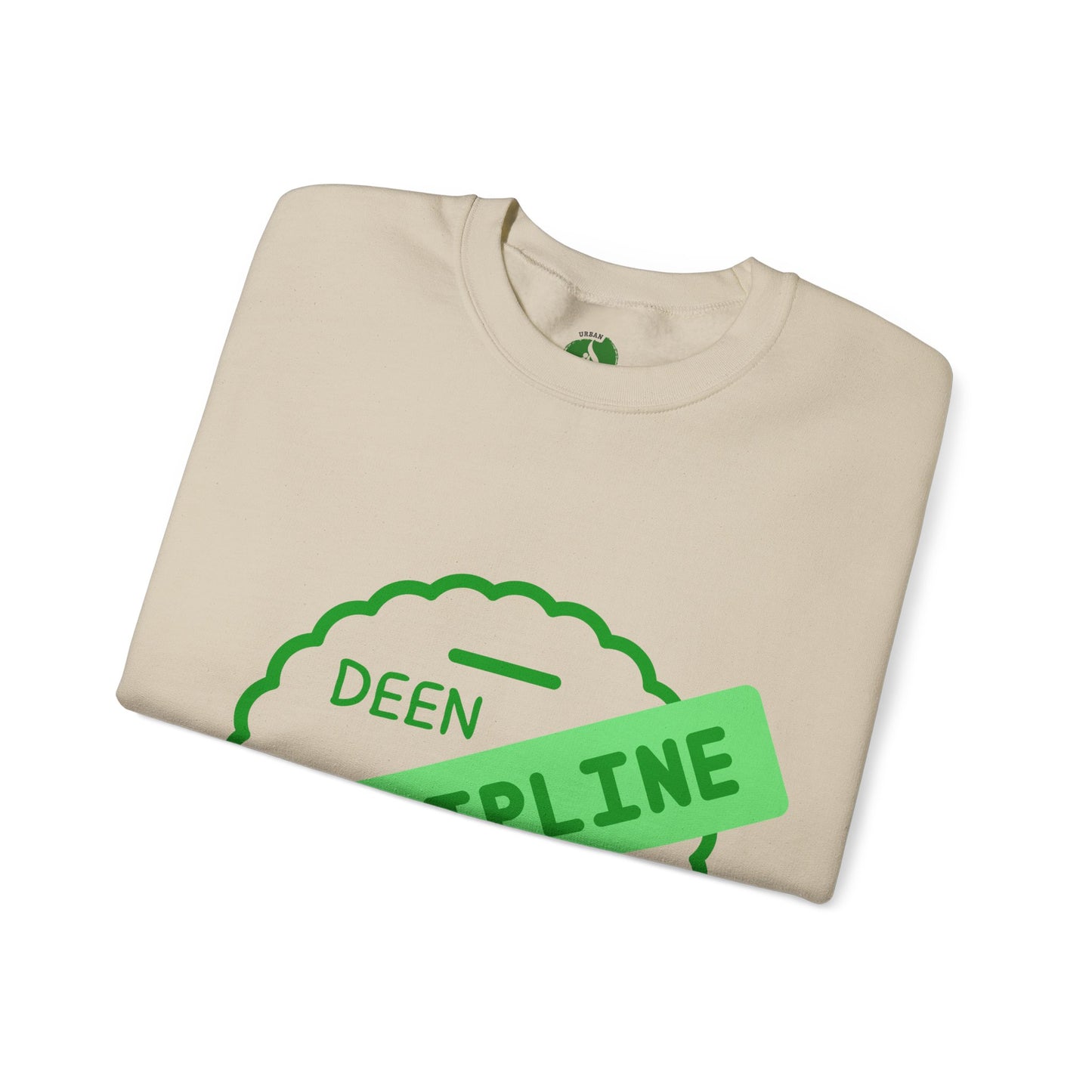 Motivational Crewneck Sweatshirt - Discipline & Drive Muslim Youth Fashion Sweat Shirt