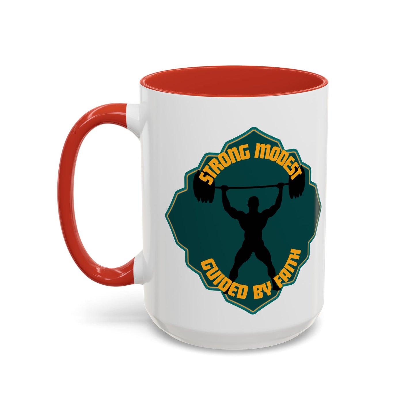 Strong & Modest Coffee Mug - 11oz & 15oz | Motivational Gift for Fitness Enthusiasts Islamic Accessories