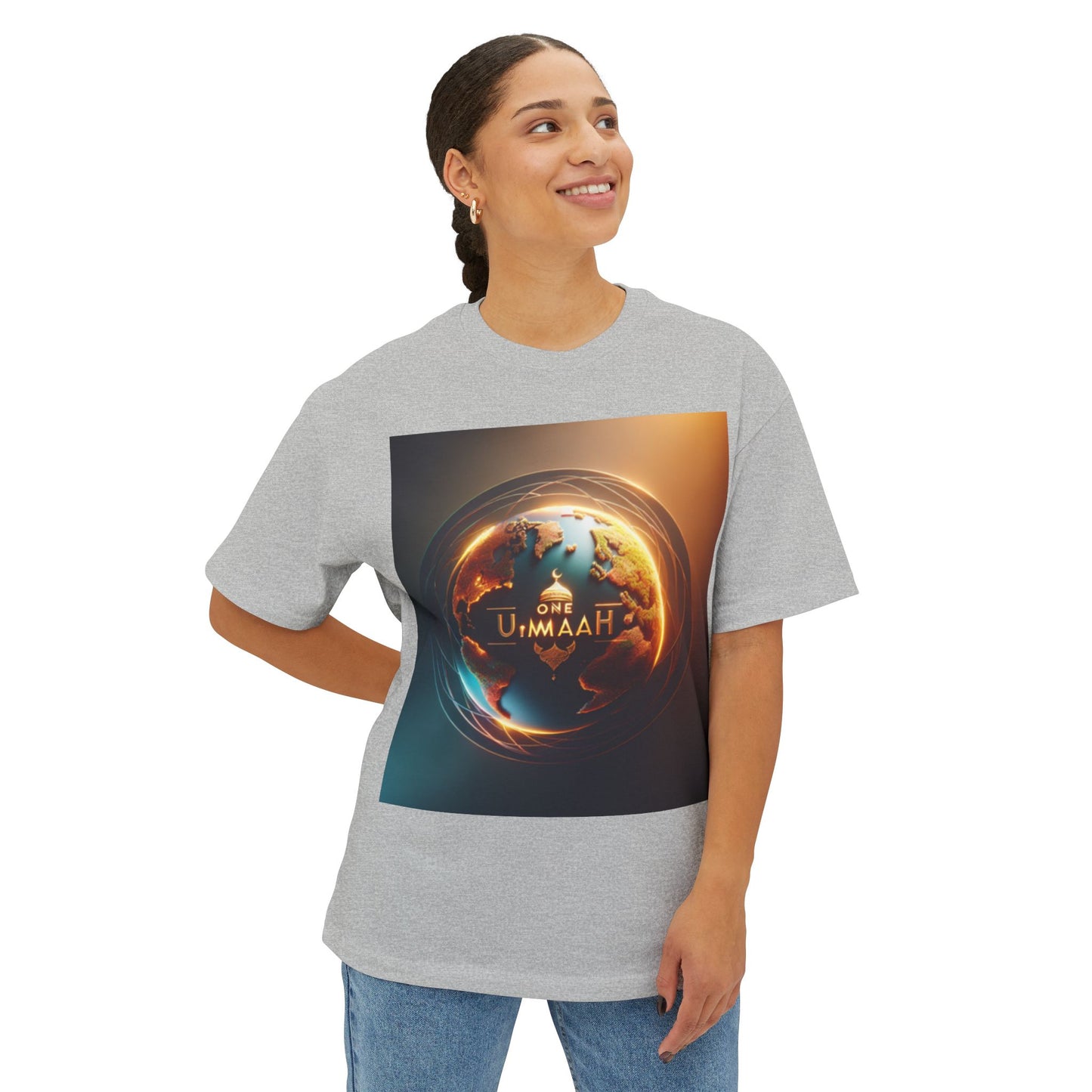 Unisex Oversized Boxy Tee Islamic Clothing