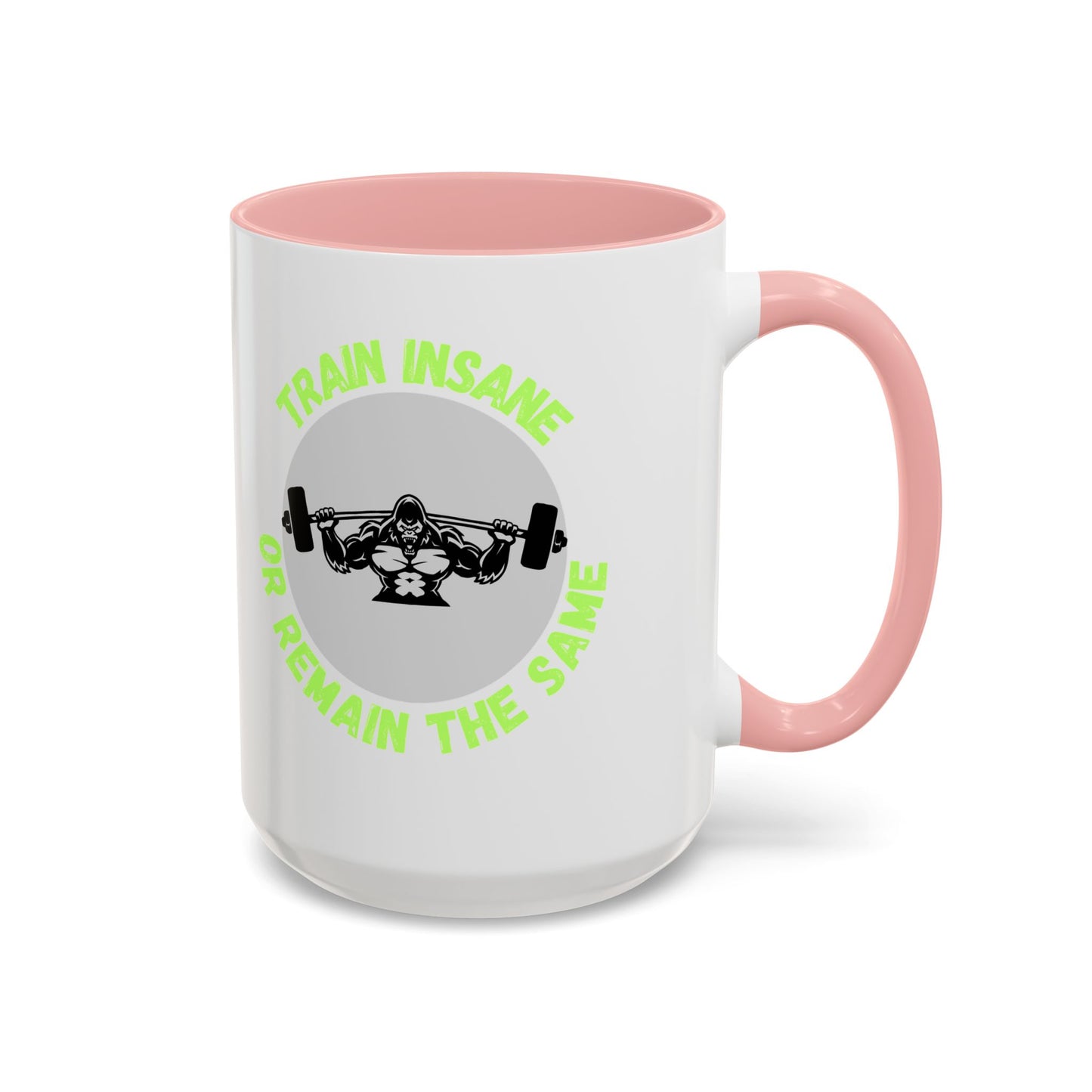 Motivational Fitness Coffee Mug - "Train Insane or Remain the Same" - Perfect Gift for Gym Enthusiasts Humour Joke Gym Mug