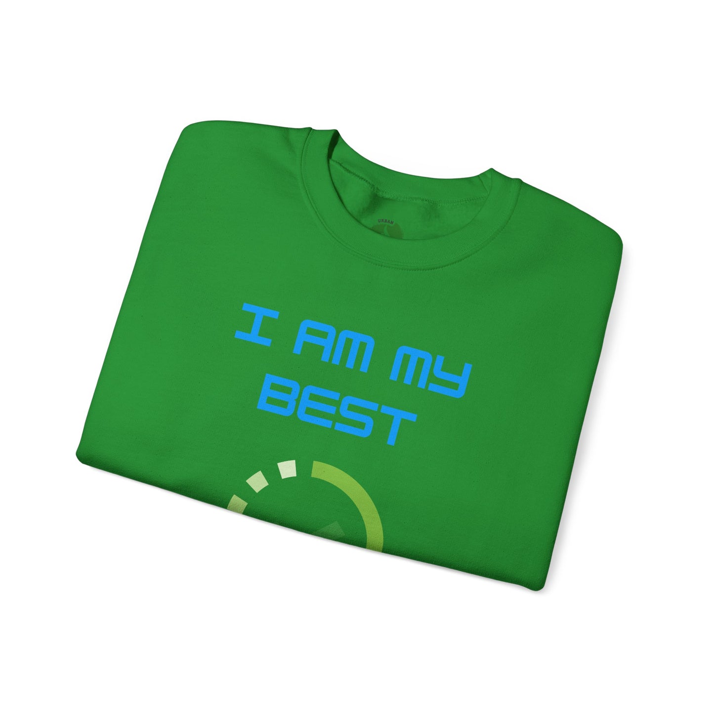 I Am My Best Upgrade Crewneck Sweatshirt | Unisex Heavy Blend™ Funny Humour Sweat Shirt