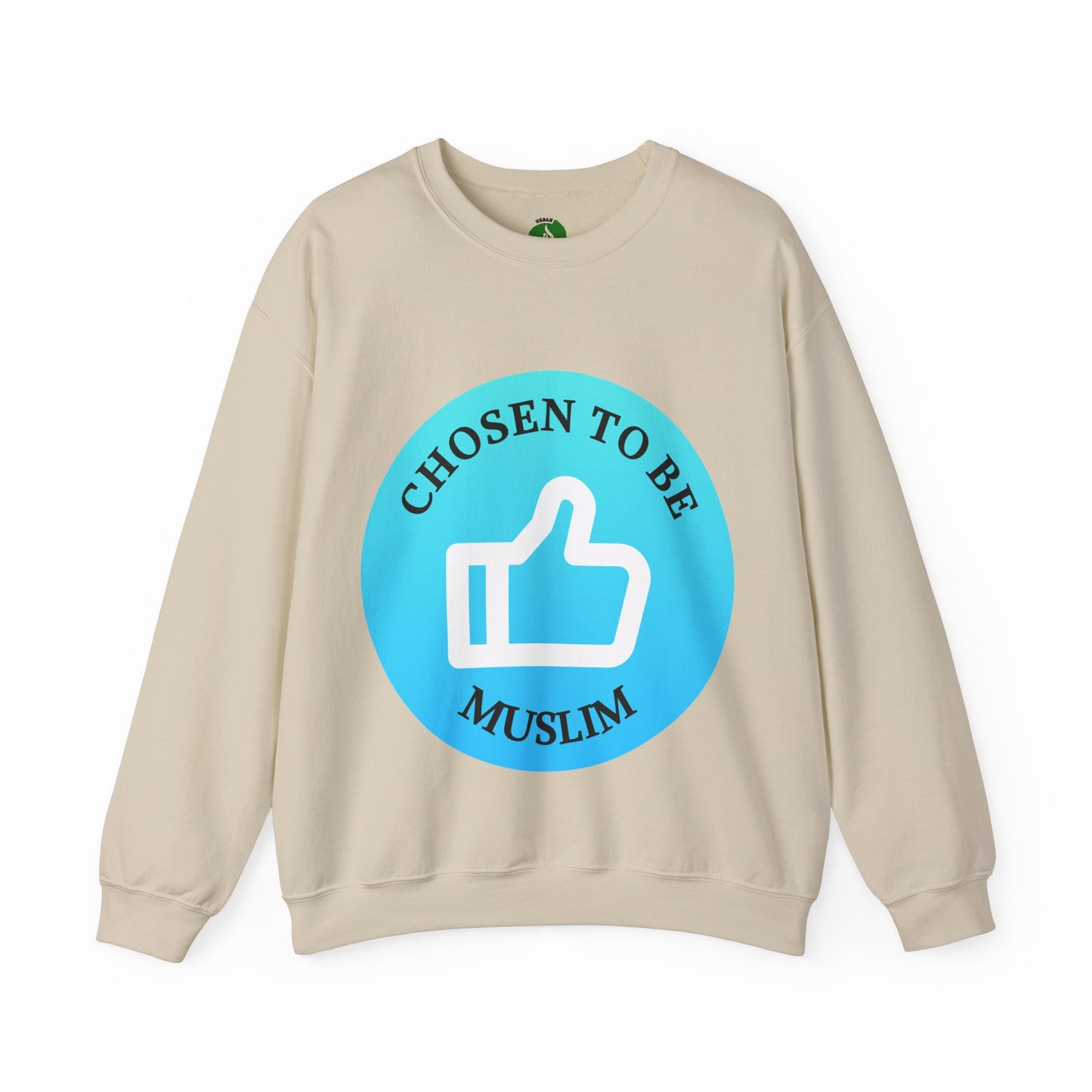 Chosen to Be Muslim Crewneck Sweatshirt - Unisex Heavy Blend Islamic Streetwear Sweat Shirt