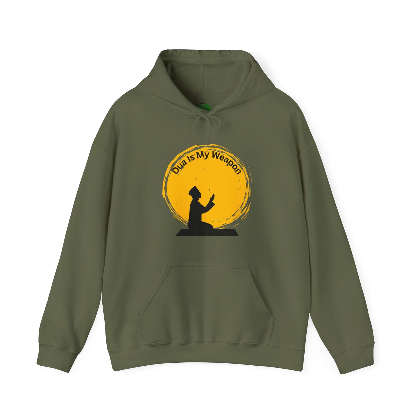 Inspirational Prayer Hoodie - "Dua Is My Weapon" - Unisex Heavy Blend™ Muslim Clothing