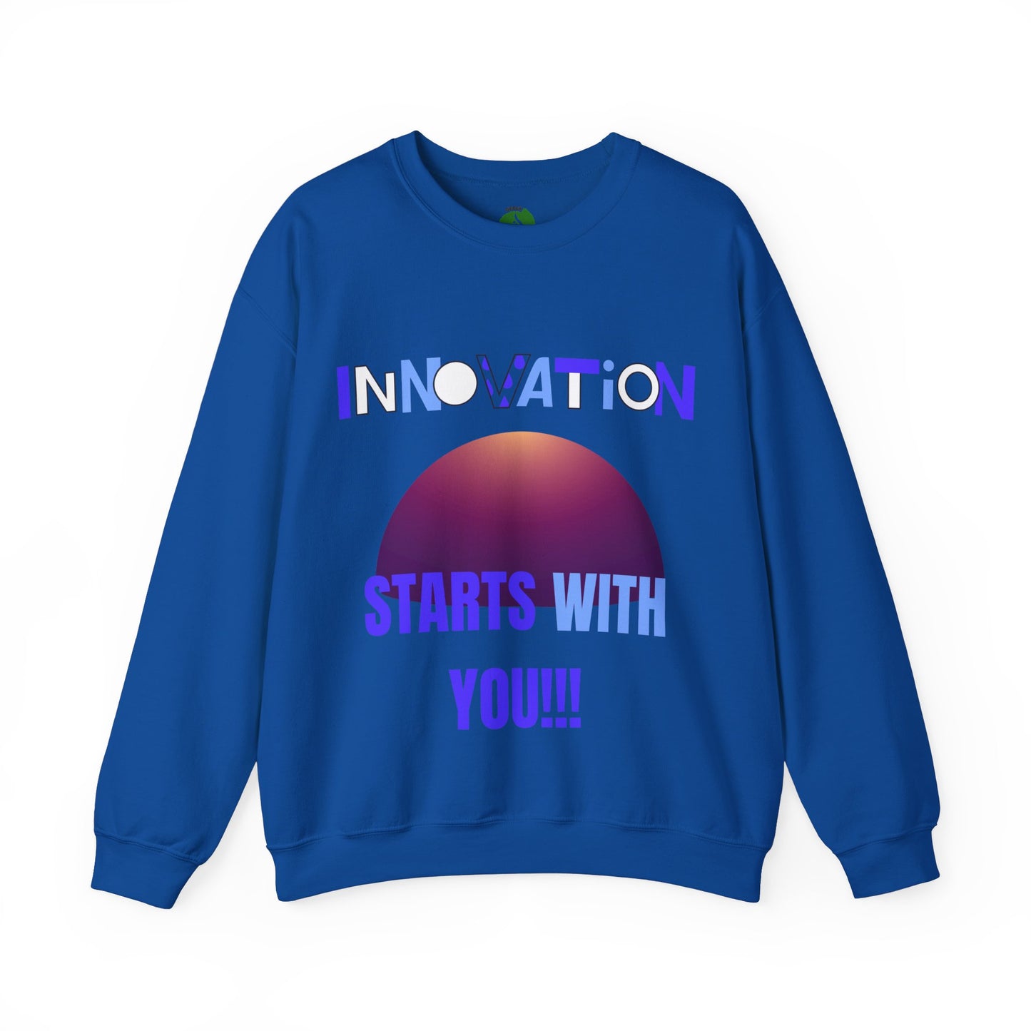 Innovation Starts With You Unisex Crewneck Sweatshirt Gym Clothing Sweat Shirt