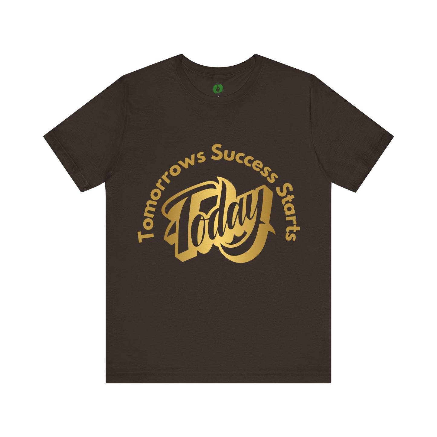 Inspirational Success Tee - "Tomorrow’s Success Starts Today" Unisex Jersey T-Shirt Gym Motivation T Shirt