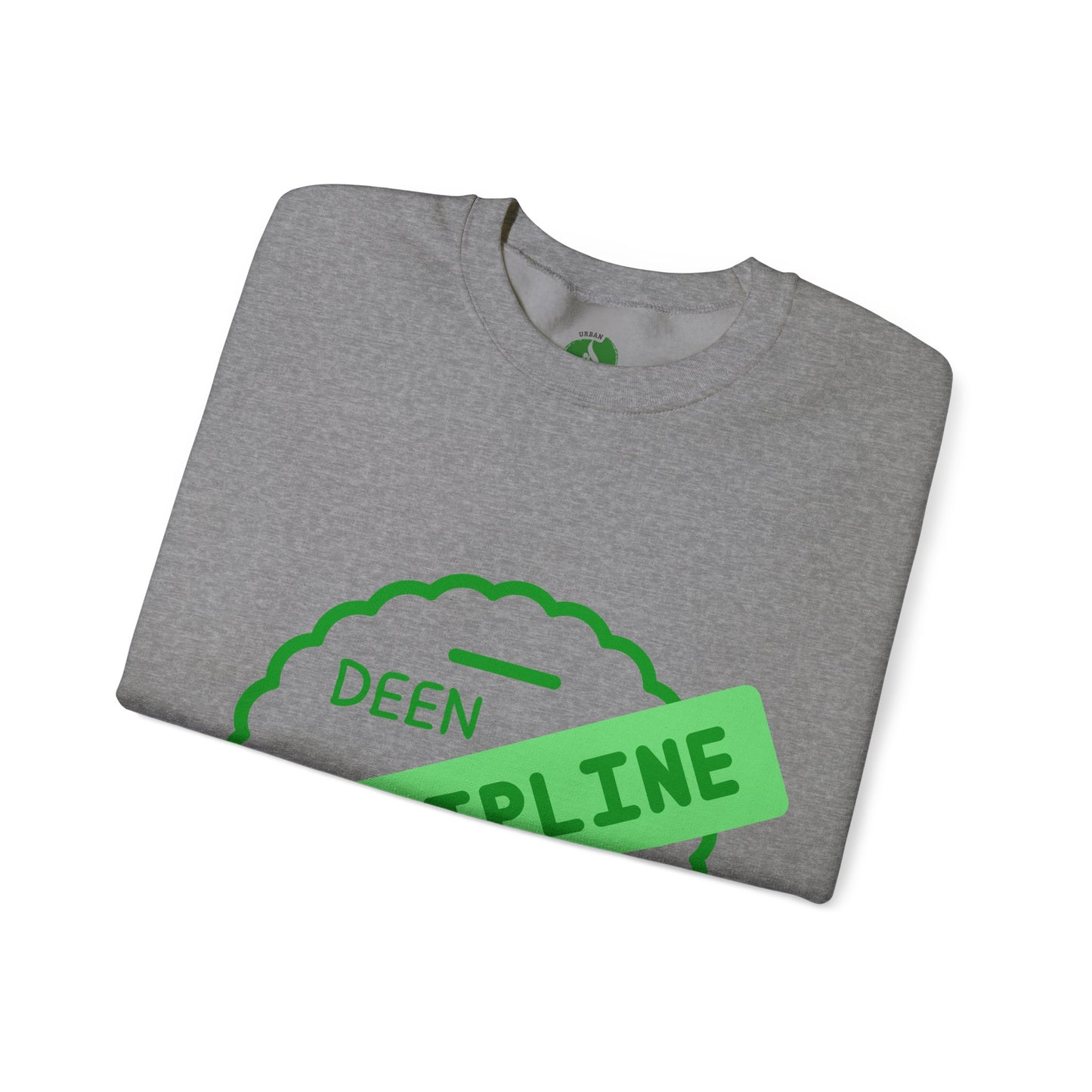 Motivational Crewneck Sweatshirt - Discipline & Drive Muslim Youth Fashion Sweat Shirt