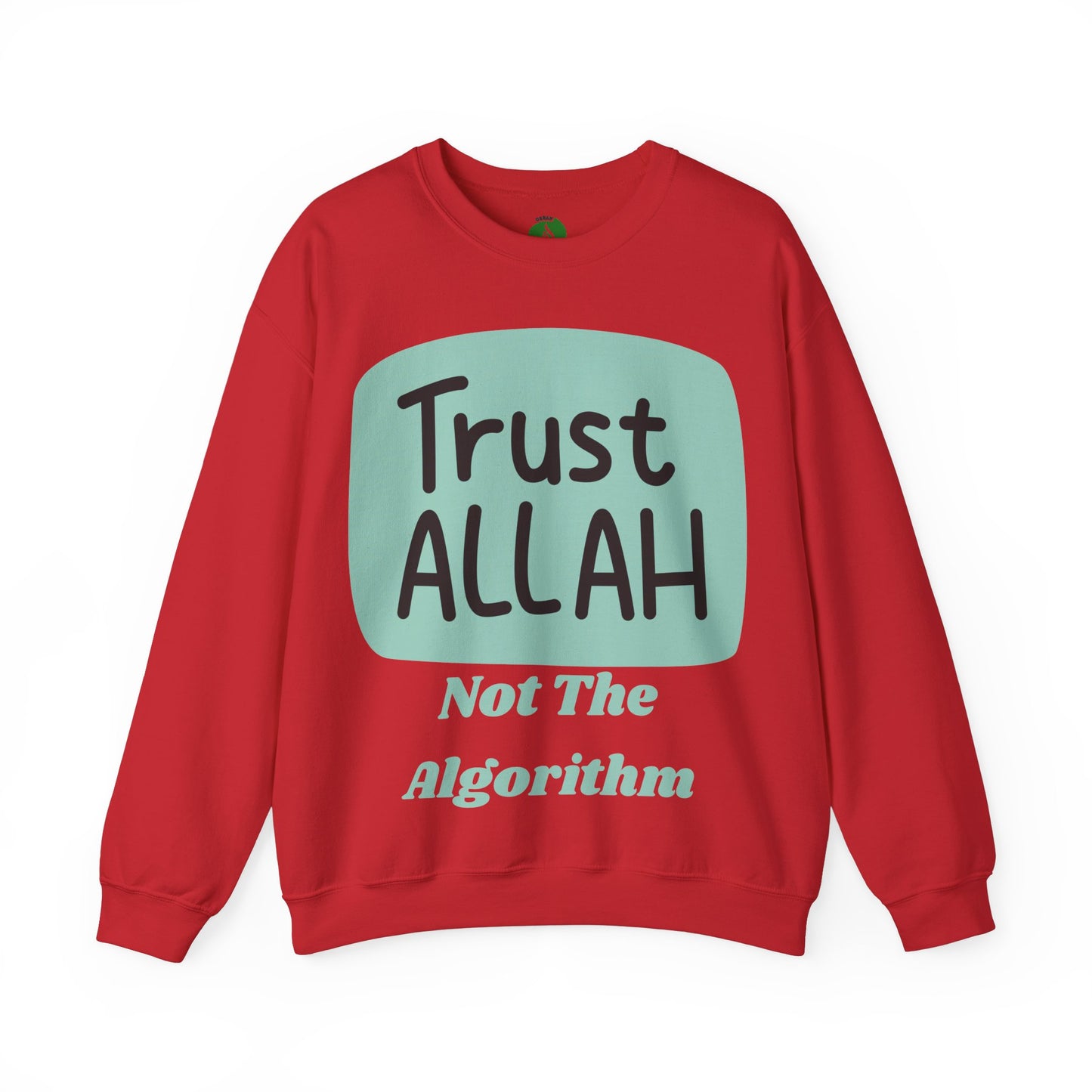 Trust Allah Crewneck Sweatshirt - Unisex Heavy Blend™ Islamic Fashion Sweat Shirt