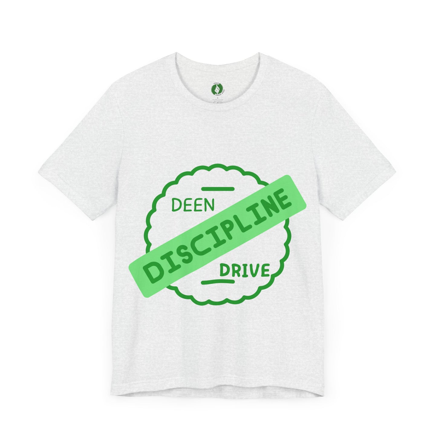 Motivational Discipline Tee - Unisex Jersey Short Sleeve Shirt Muslim Youth Fashion T Shirt