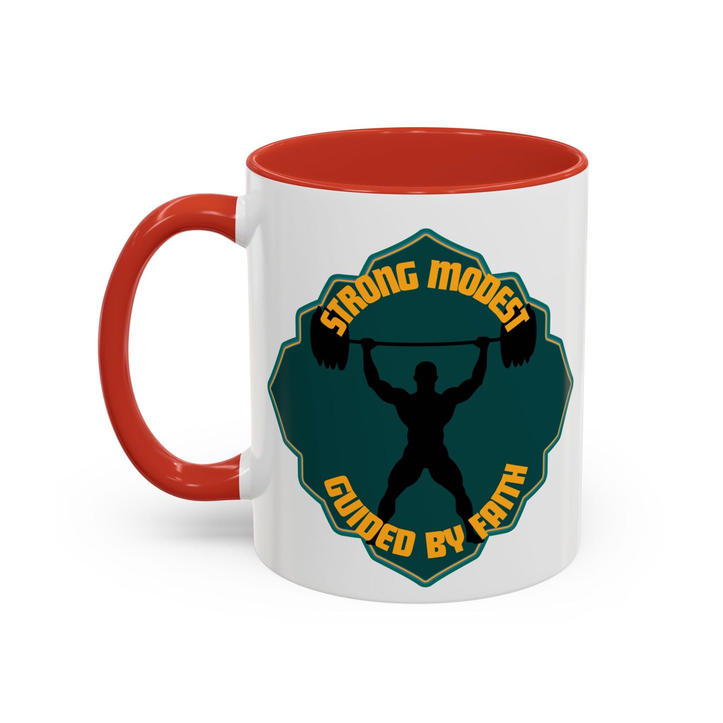 Strong & Modest Coffee Mug - 11oz & 15oz | Motivational Gift for Fitness Enthusiasts Islamic Accessories