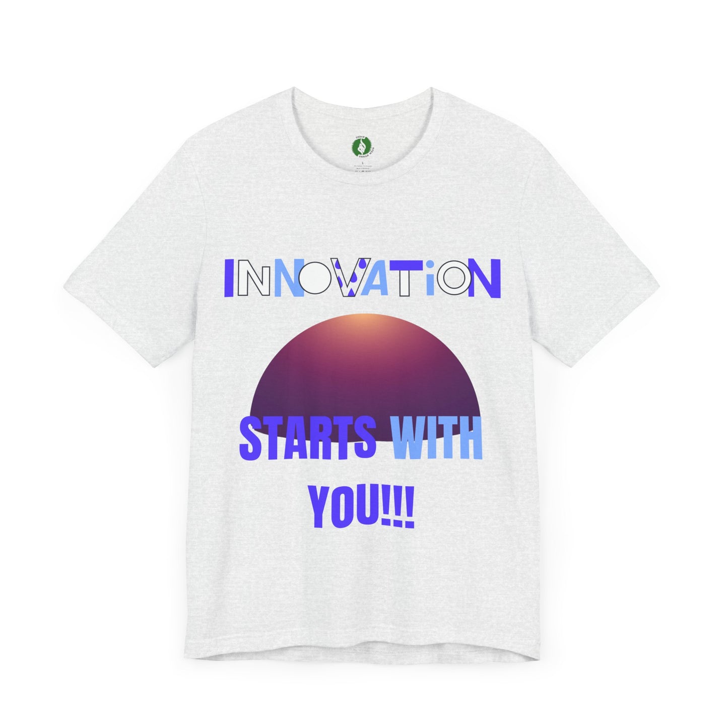 Inspirational Innovation Tee for Creative Minds Gym Clothing T Shirt
