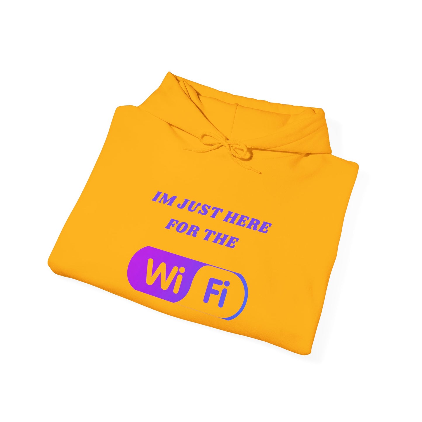 Funny WiFi Hoodie for Casual Comfort Humour Joke Fashion Hoodie