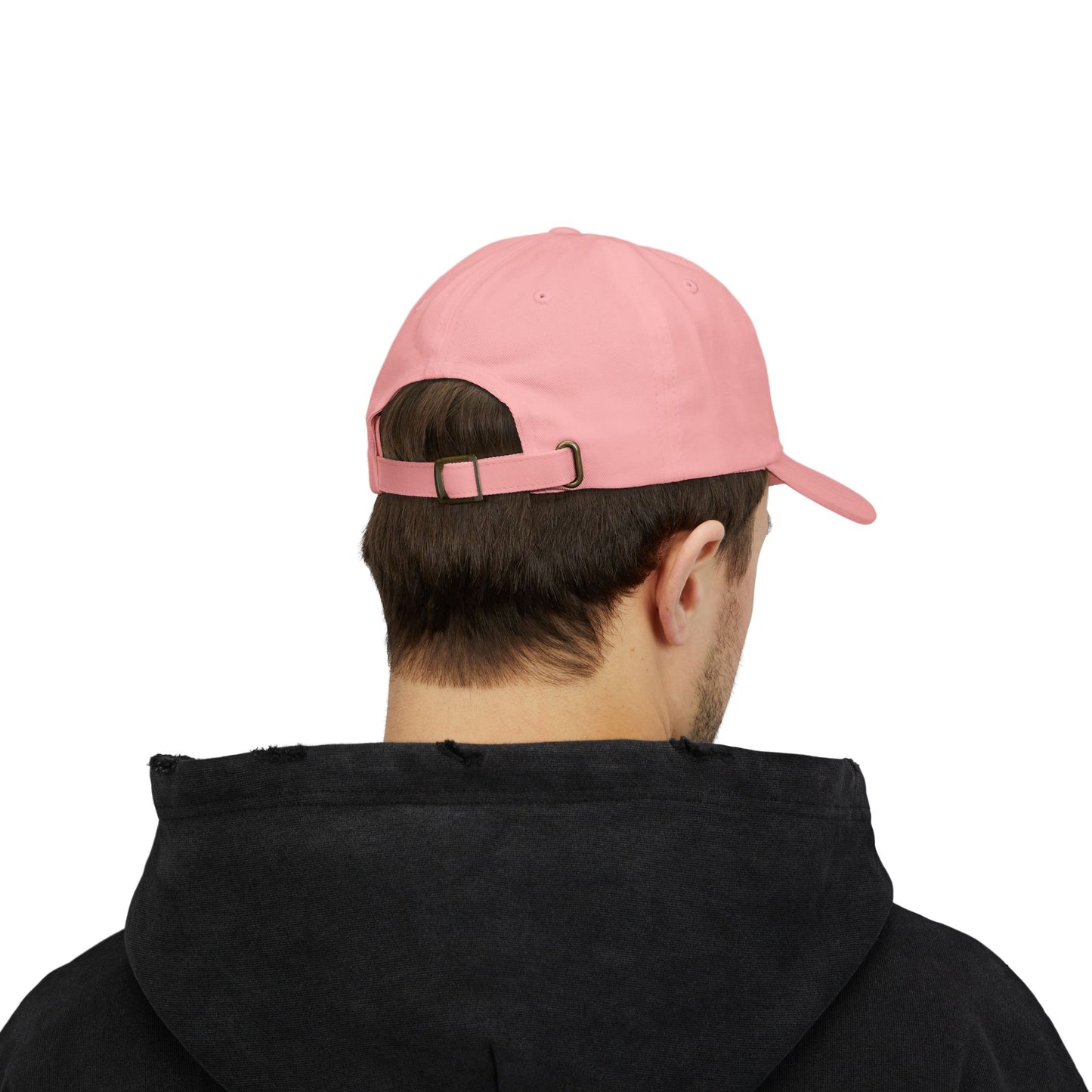 Halal Hustle Classic Dad Cap - Stylish White Cap for Everyday Wear Muslim Streetwear Hat