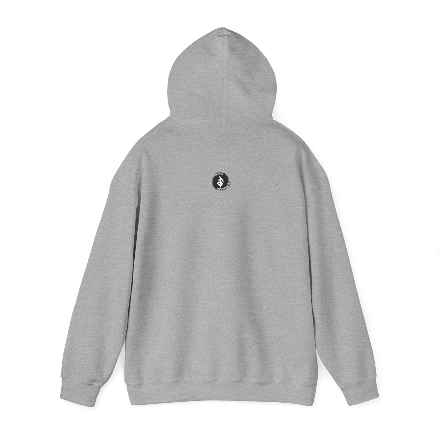 Chill Vibes Unisex Heavy Blend™ Hoodie - "Happiness is Followed by Peace" Design Muslim Clothing Fashion