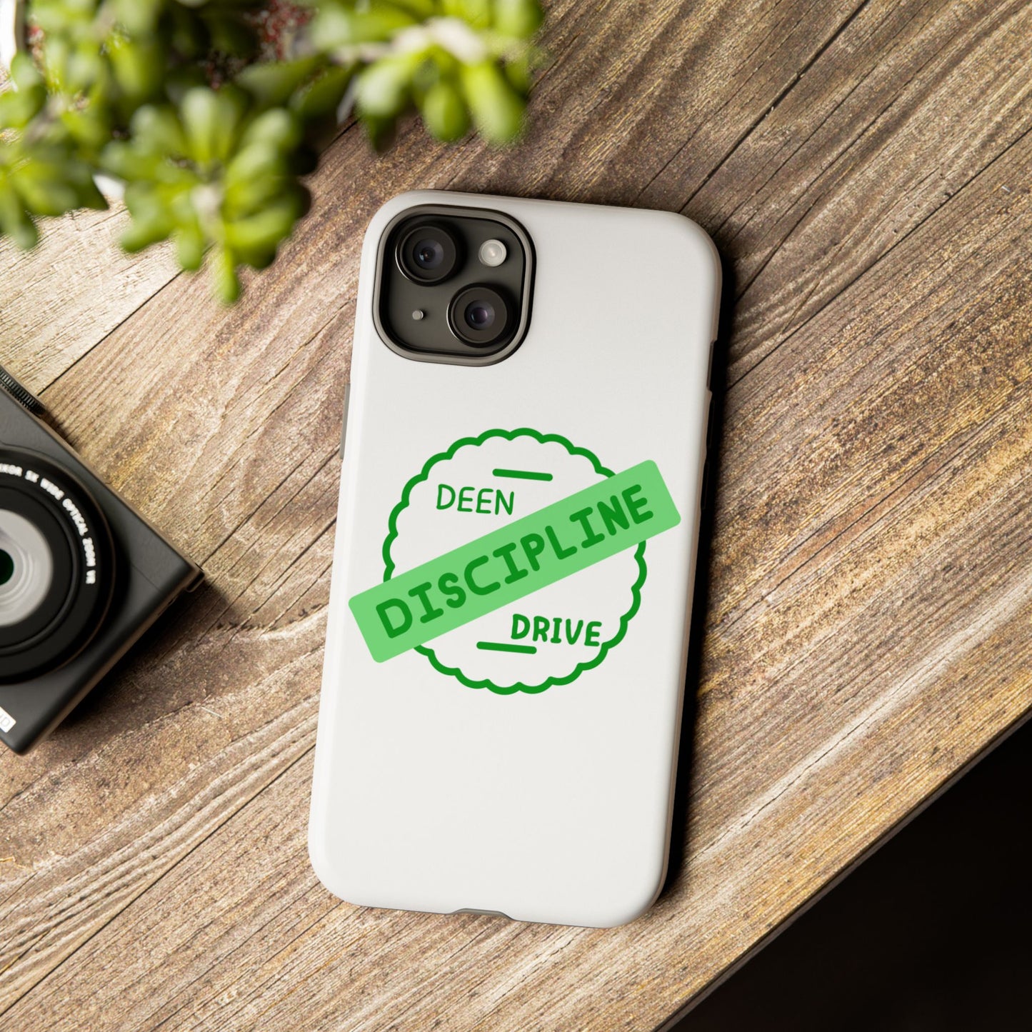Motivational Phone Case - 'Discipline' Design Muslim Youth Accessories