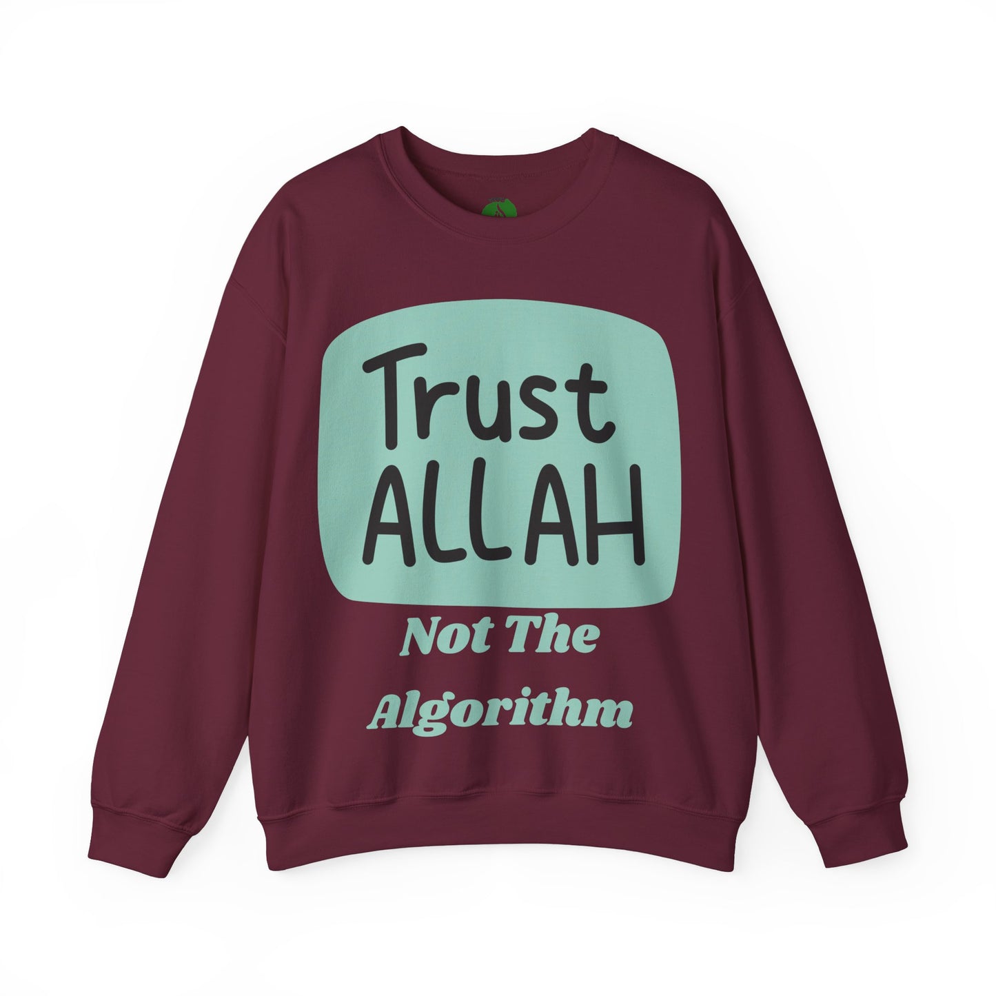 Trust Allah Crewneck Sweatshirt - Unisex Heavy Blend™ Islamic Fashion Sweat Shirt
