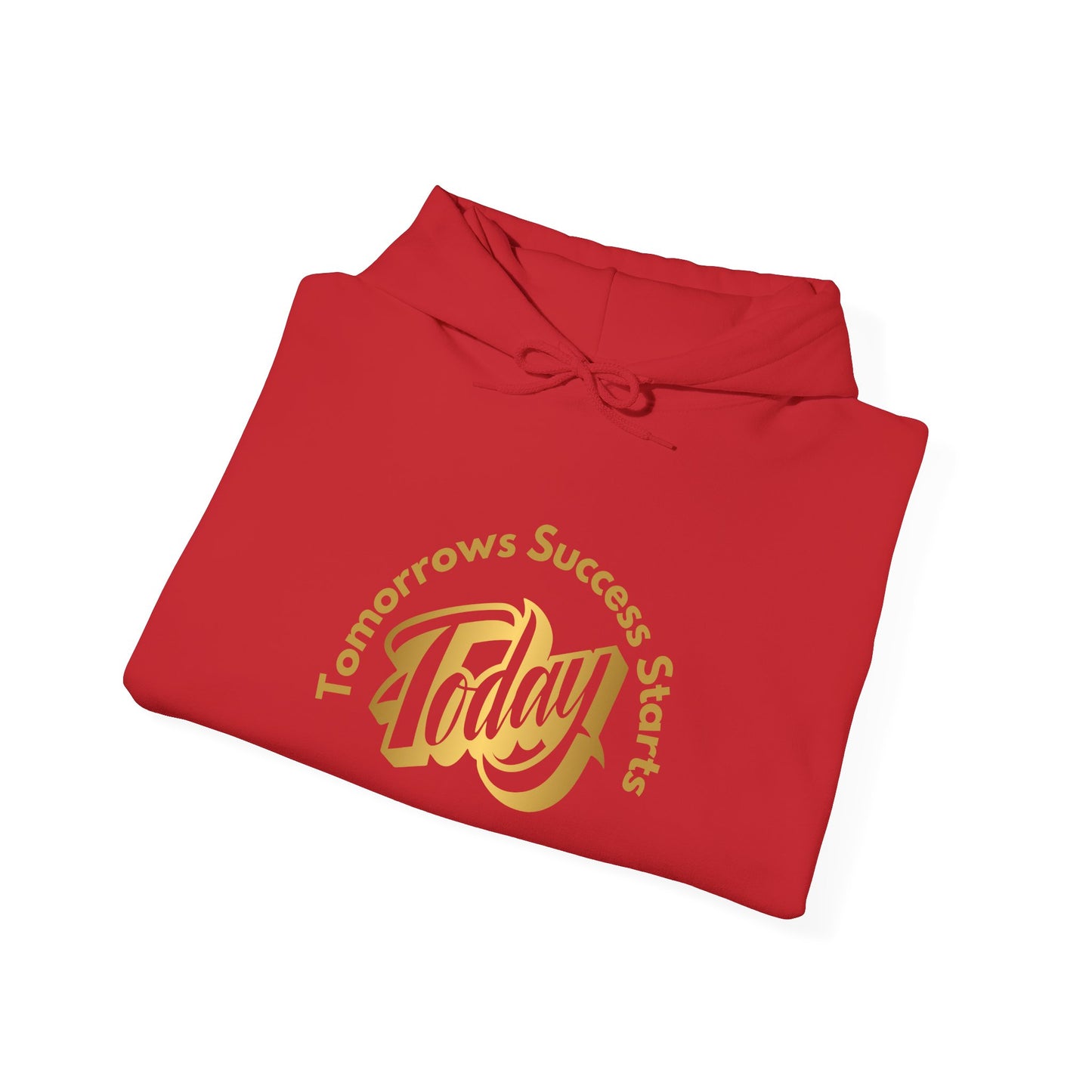 Inspirational Hoodie - "Tomorrow's Success Starts Today" Gym Motivation Hoodie