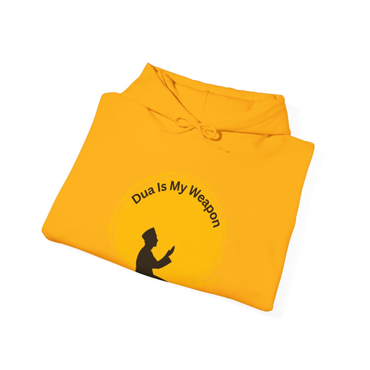 Inspirational Prayer Hoodie - "Dua Is My Weapon" - Unisex Heavy Blend™ Muslim Clothing