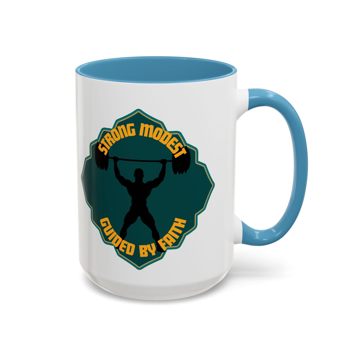 Strong & Modest Coffee Mug - 11oz & 15oz | Motivational Gift for Fitness Enthusiasts Islamic Accessories
