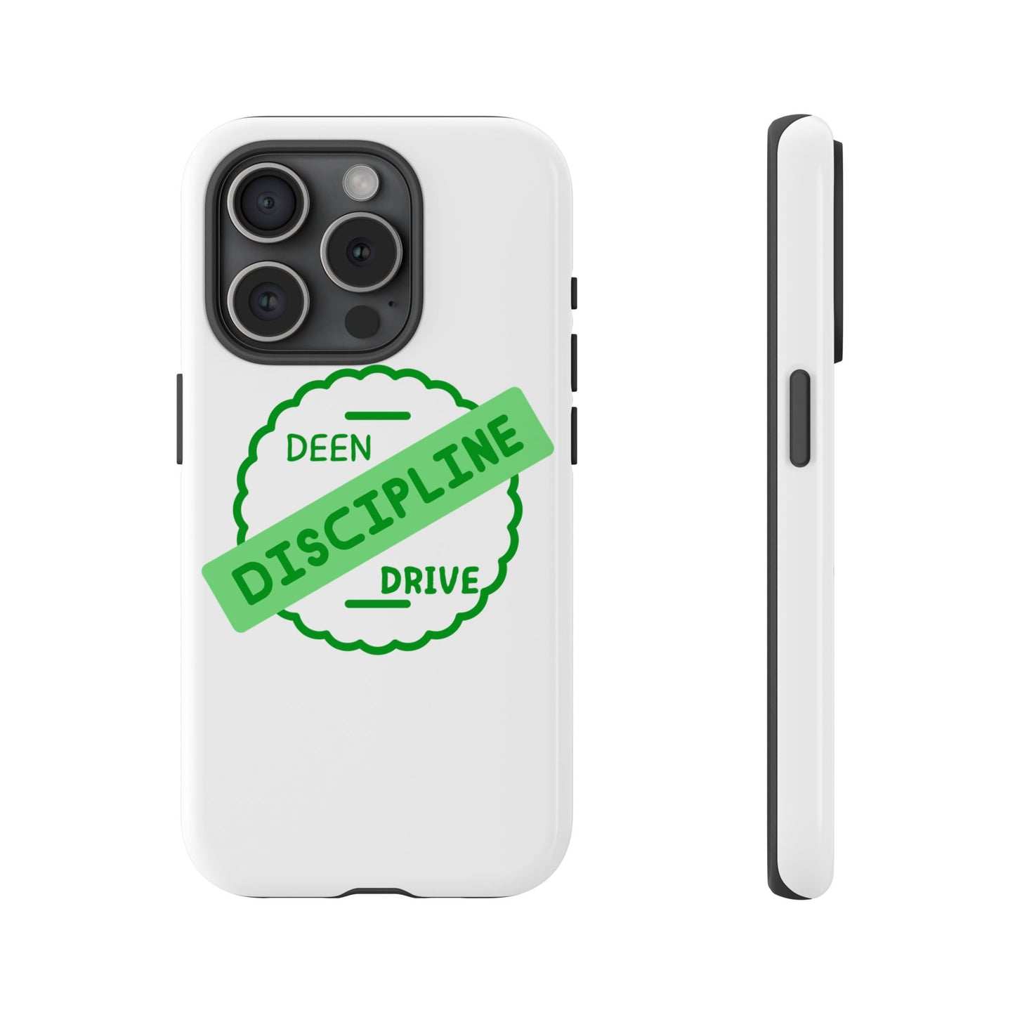 Motivational Phone Case - 'Discipline' Design Muslim Youth Accessories