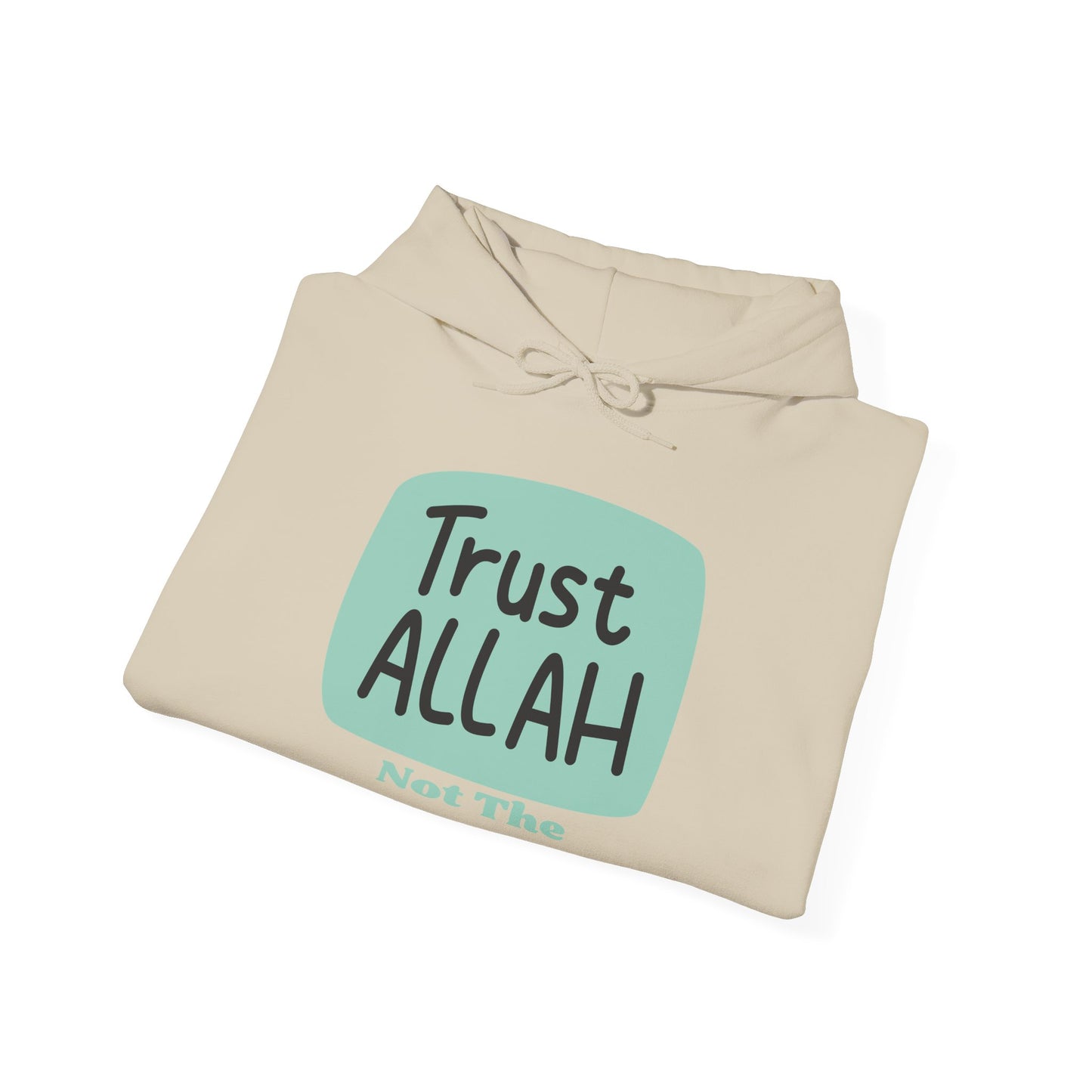 Trust Allah Hoodie - Unisex Heavy Blend™ Sweatshirt for Faith and Comfort Islamic Fashion Hoodie