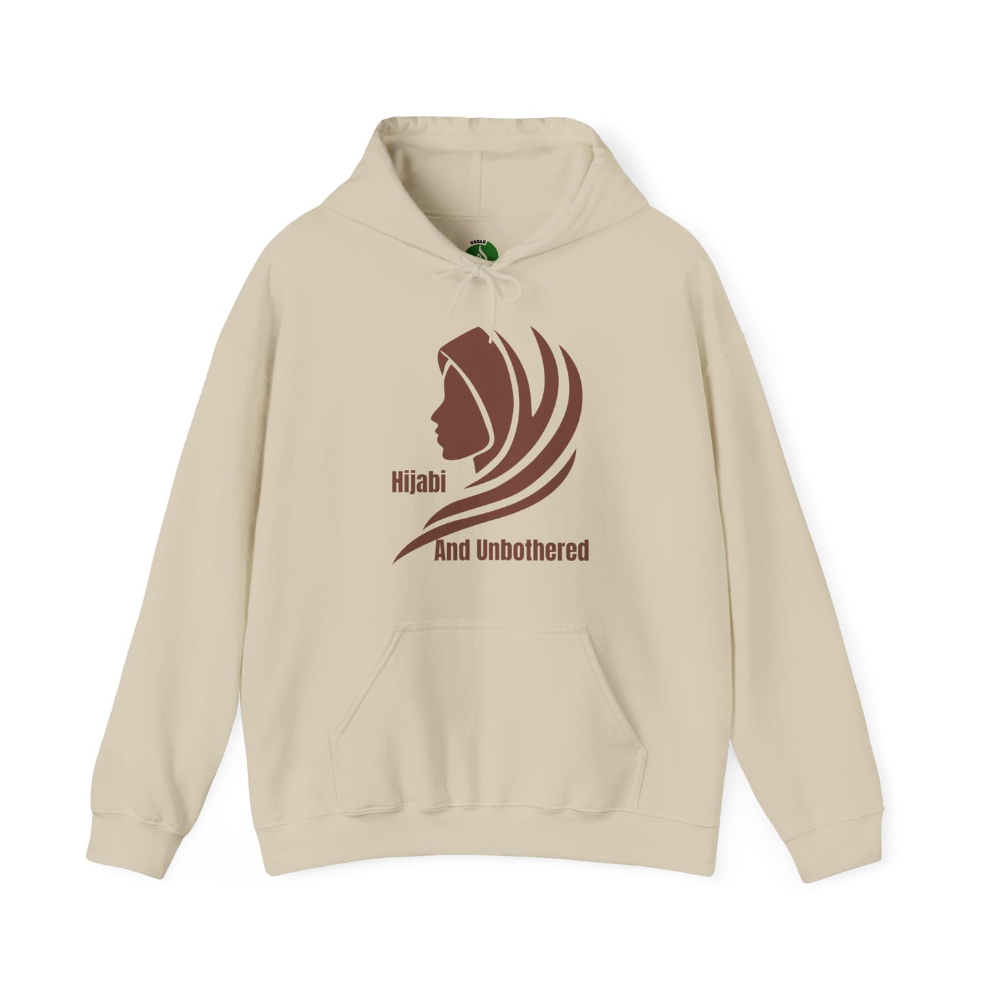 Hijabi and Unbothered Unisex Hoodie – Celebrate Identity, Empowerment & Style Women Hijab Fashion Hoodie