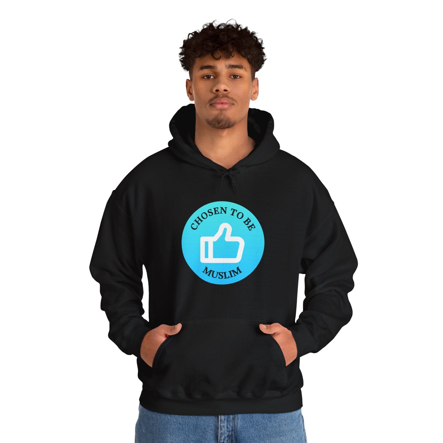 Unisex Chosen to Be Muslim Hoodie - Spiritual Comfort and Pride Islamic Streetwear Fashion Hoodie