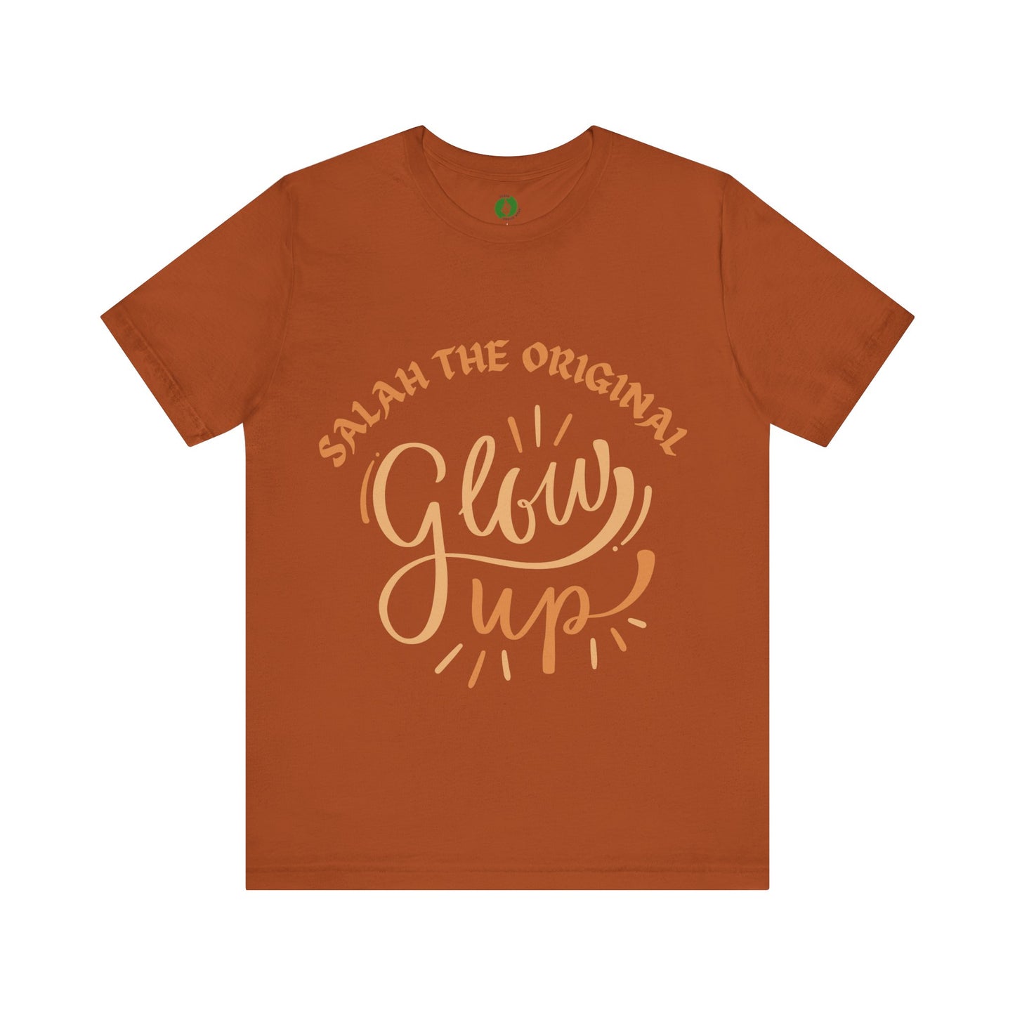 Unisex Glow Up Tee - Celebrate Your Growth and Style Muslim Clothing