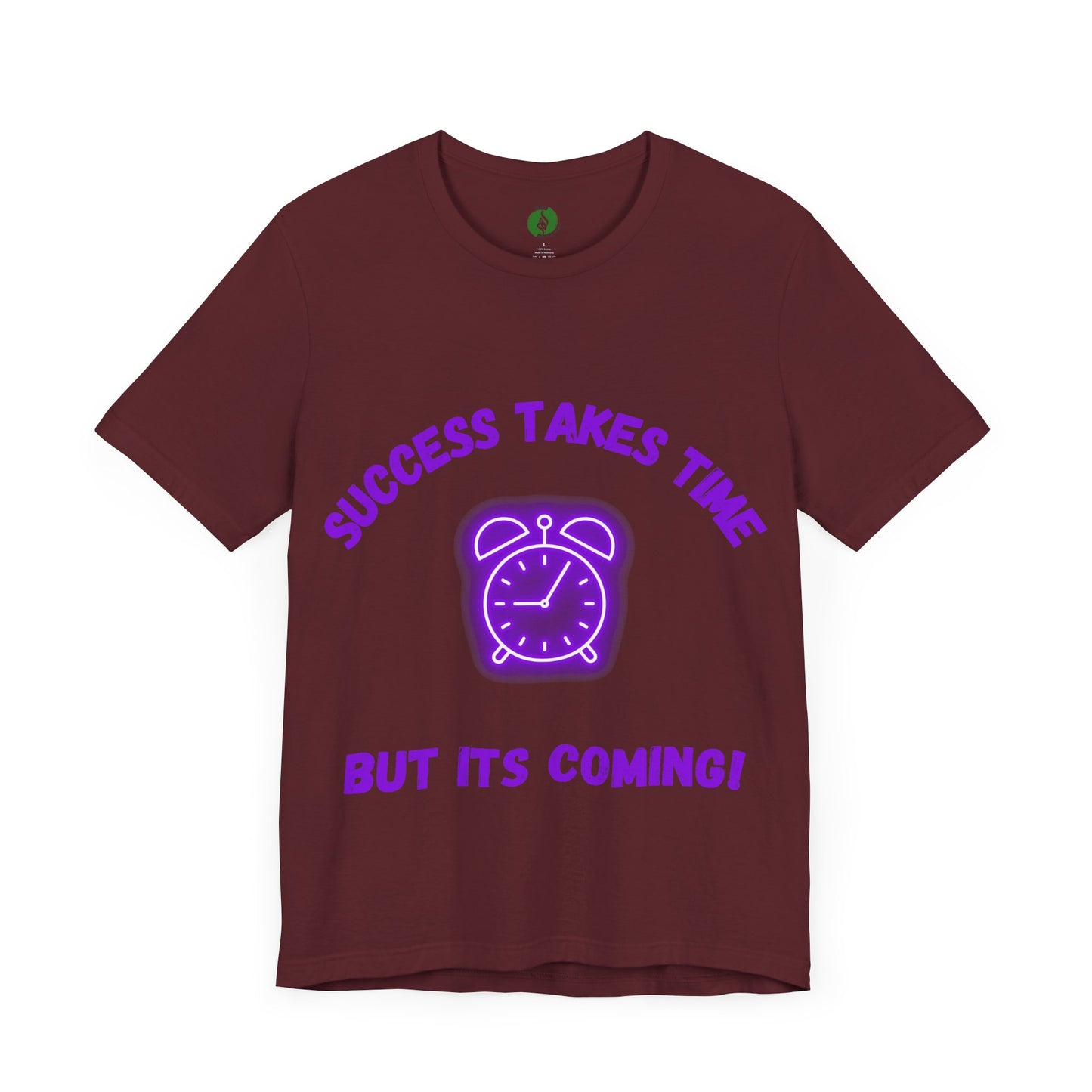 Success Takes Time Tee - Motivational Clothing Unisex Short Sleeve T-Shirt