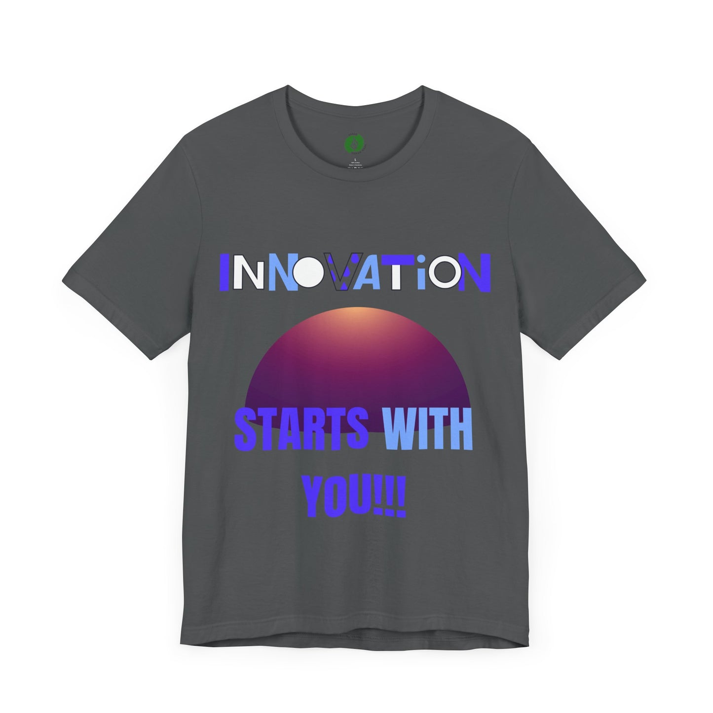 Inspirational Innovation Tee for Creative Minds Gym Clothing T Shirt